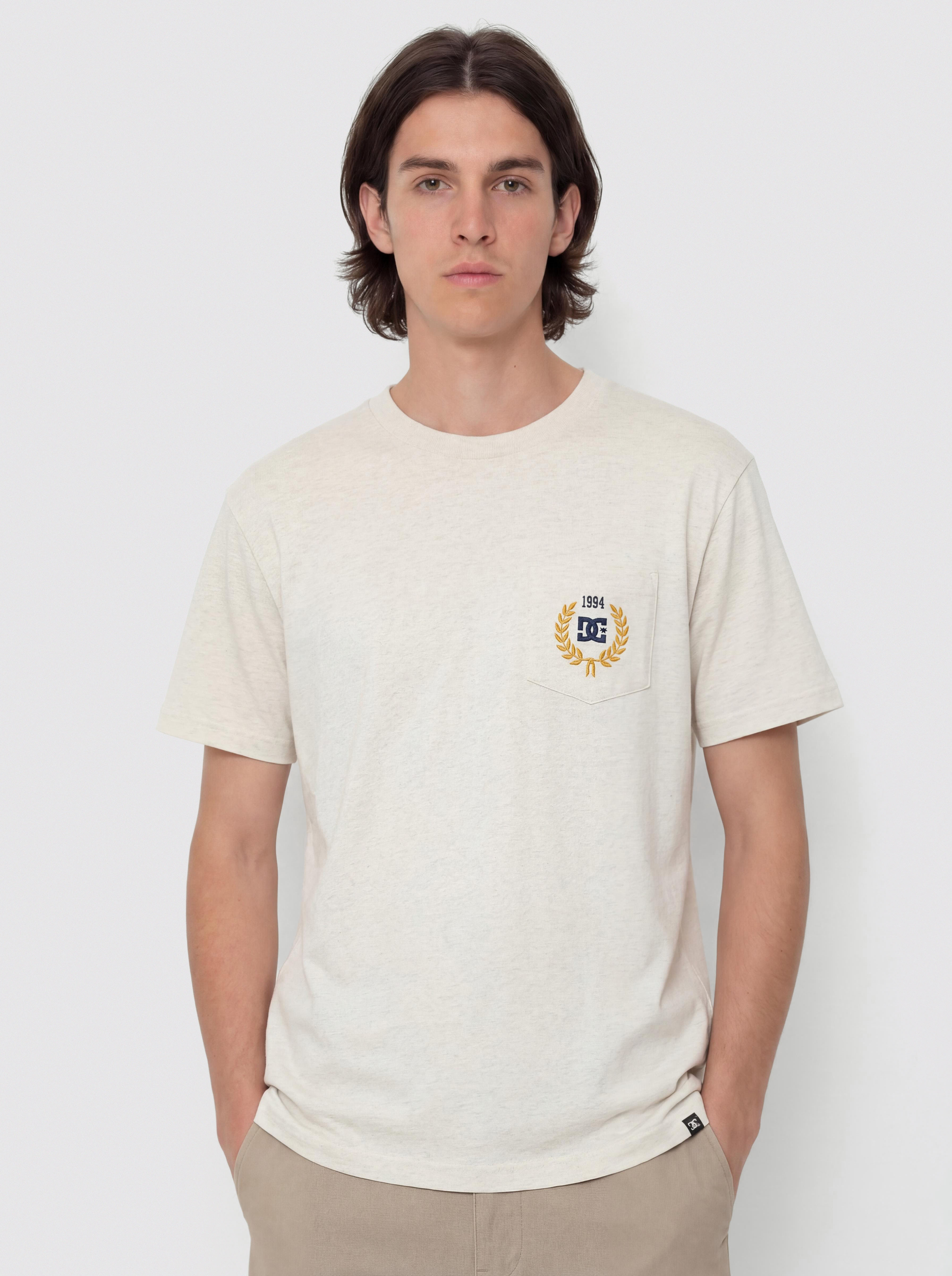 T-shirt DC Freshman Pocket (snow heather)