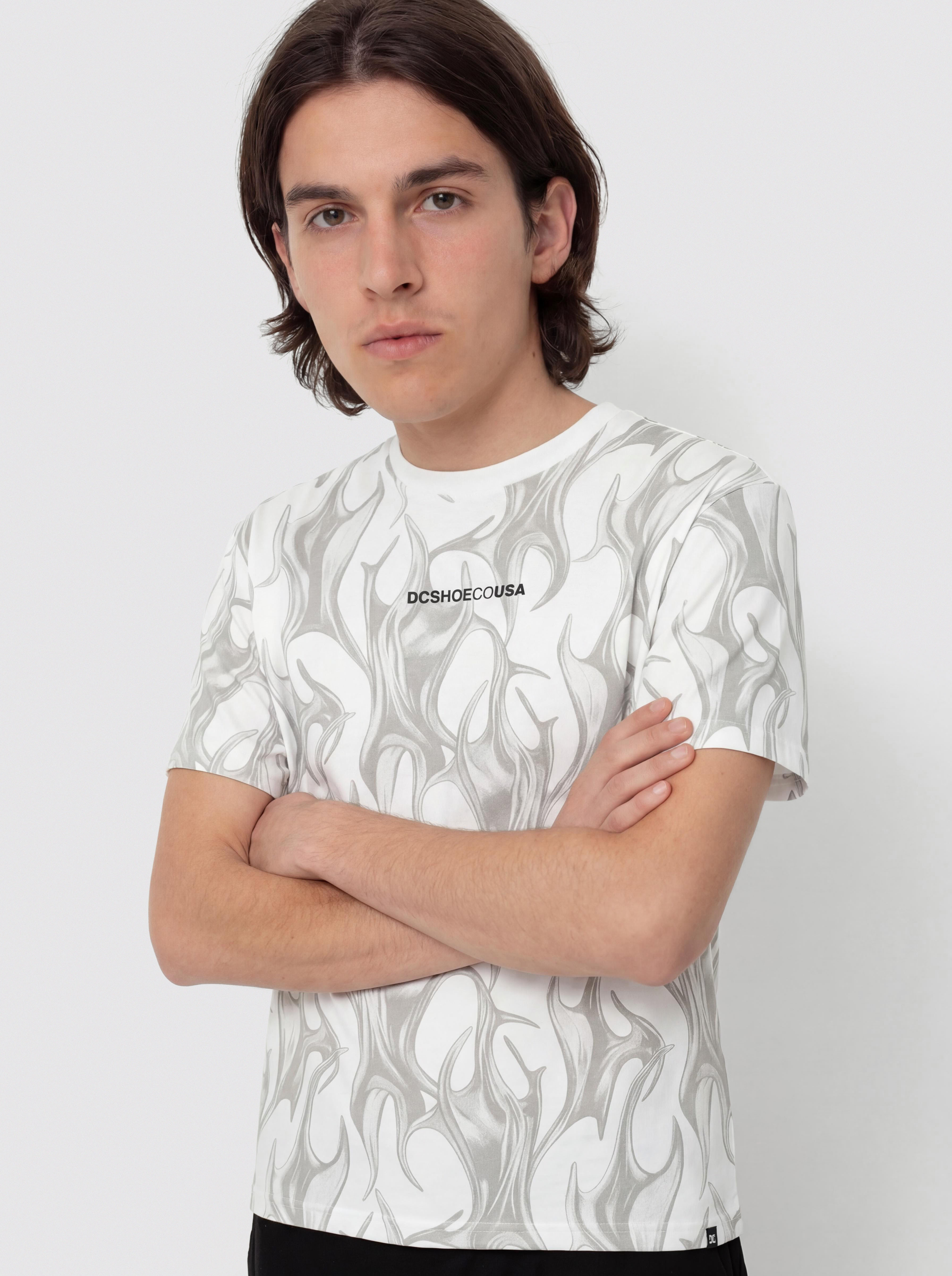T-shirt DC Liquid Fuego (white)