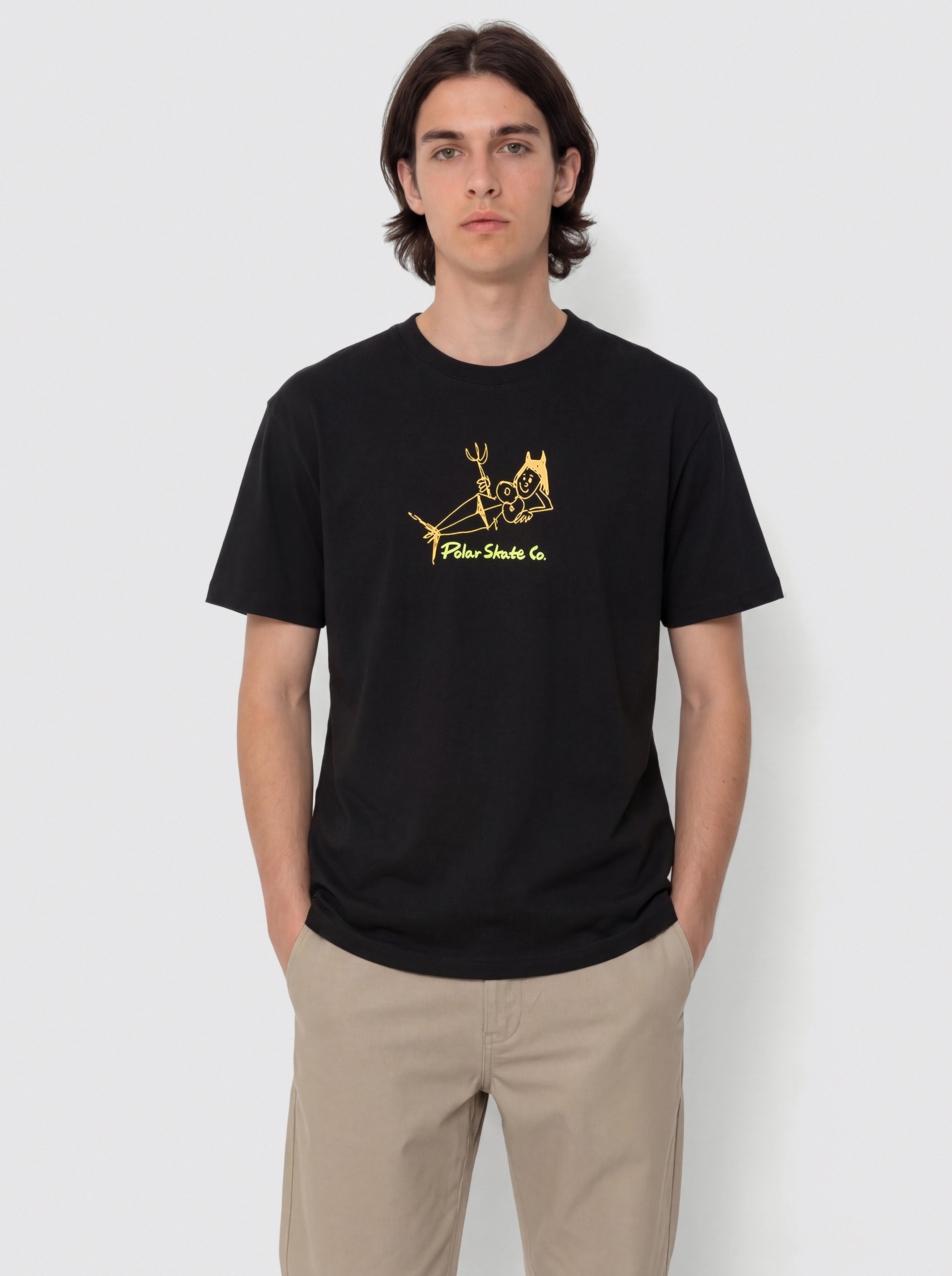 T-shirt Polar Skate Devil Woman (black)