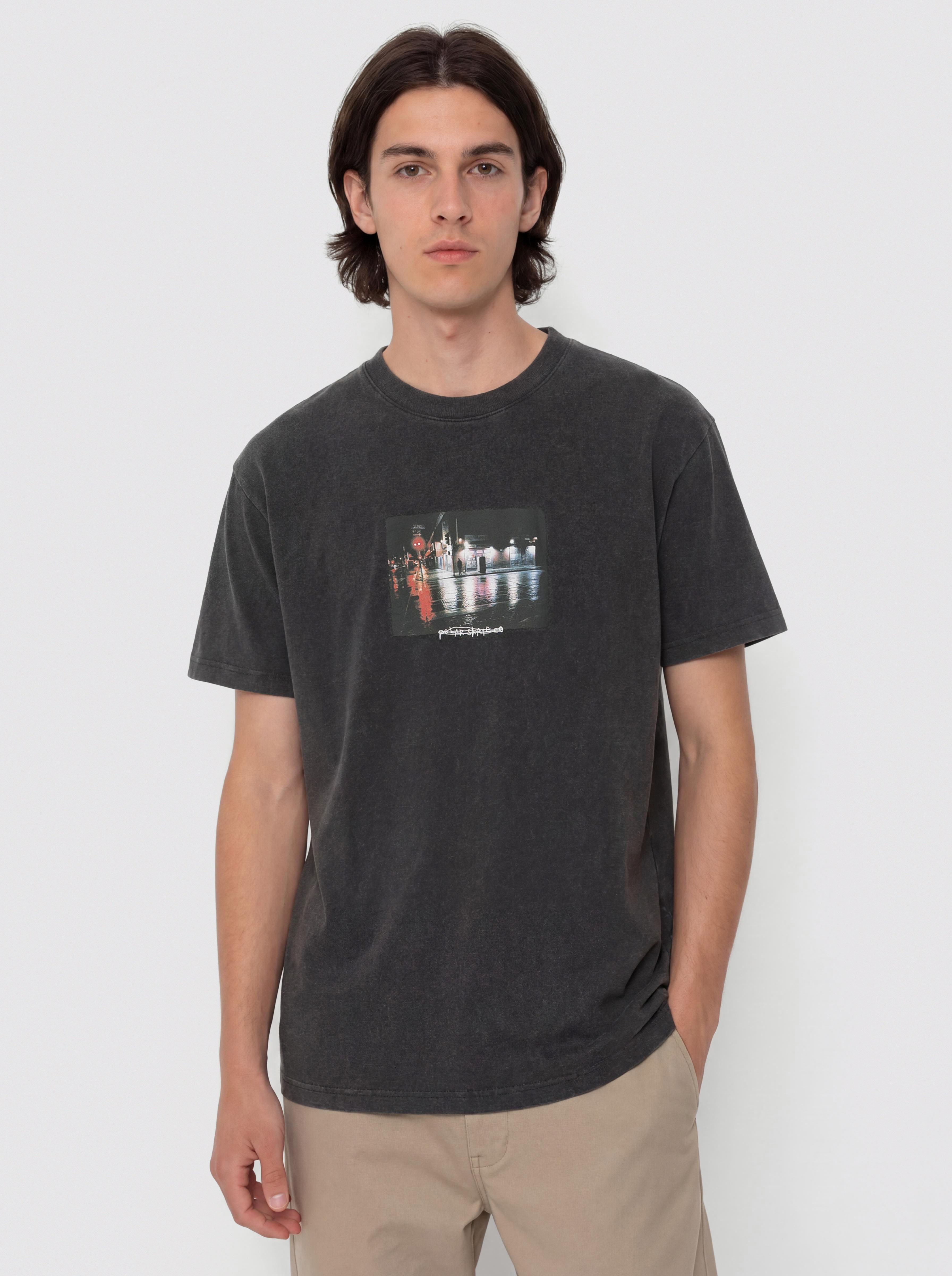 T-shirt Polar Skate 5th ST/LA (silver black)