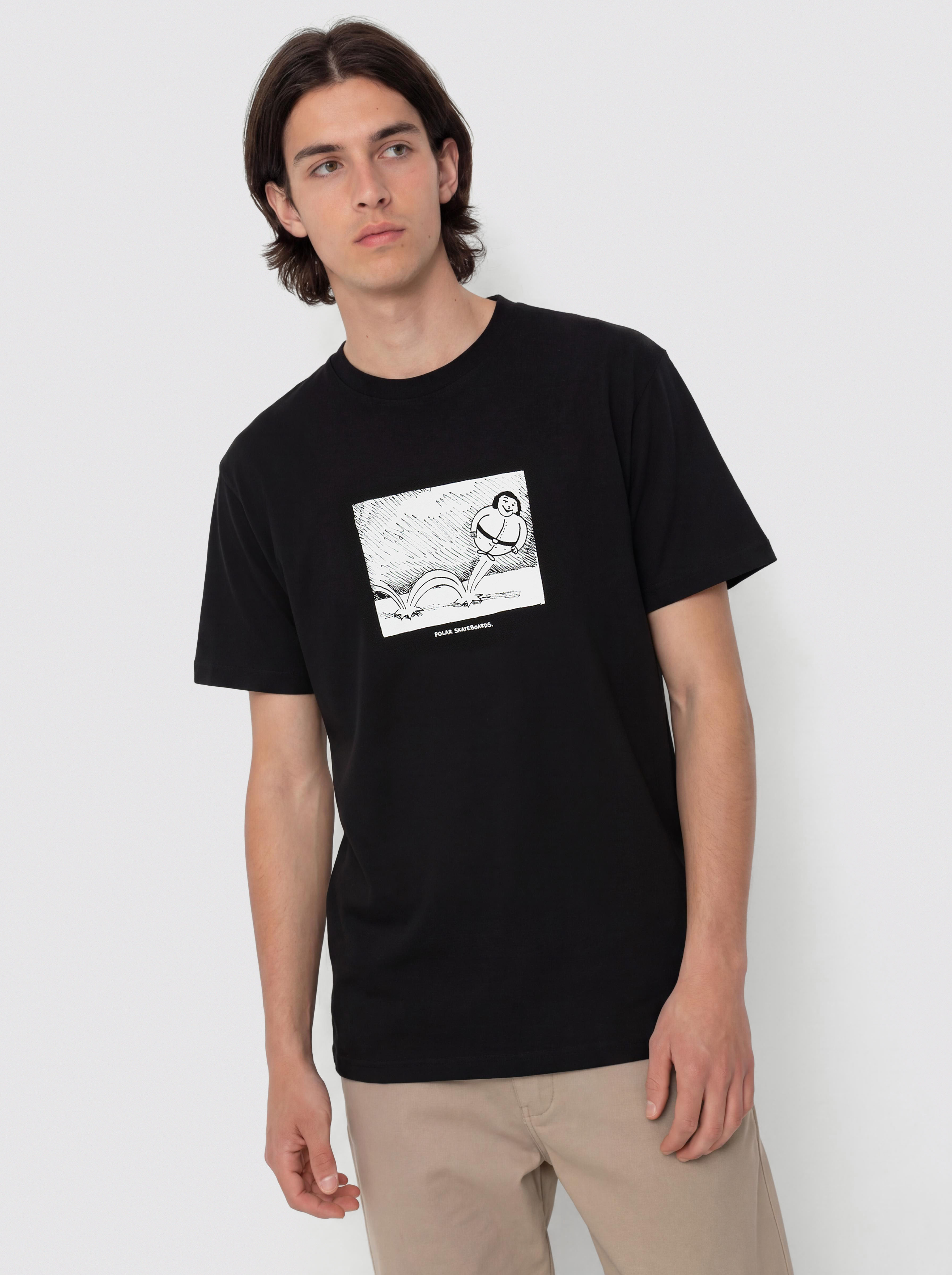 T-shirt Polar Skate Bounce (black)