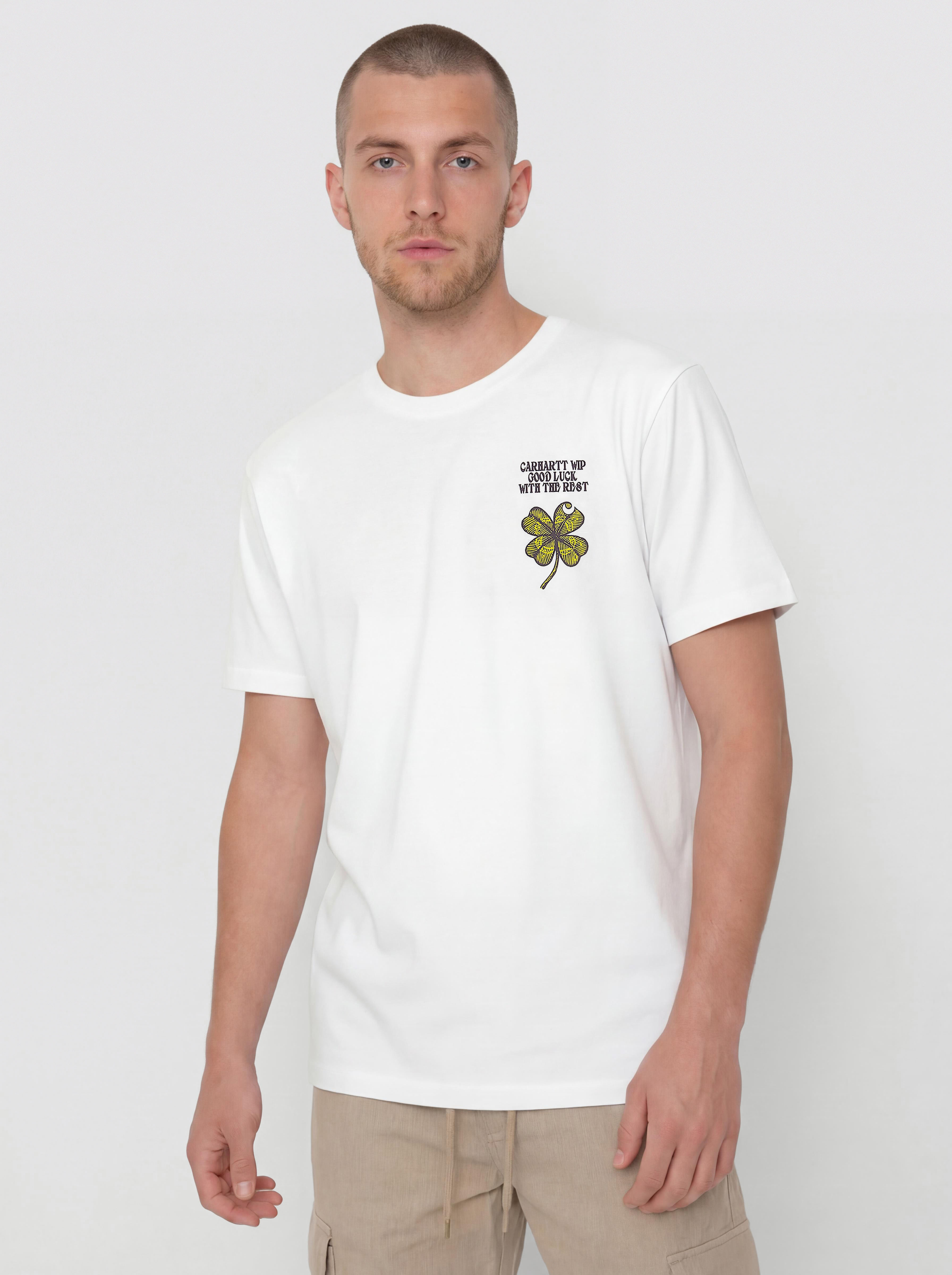 T-shirt Carhartt WIP Clover (white)