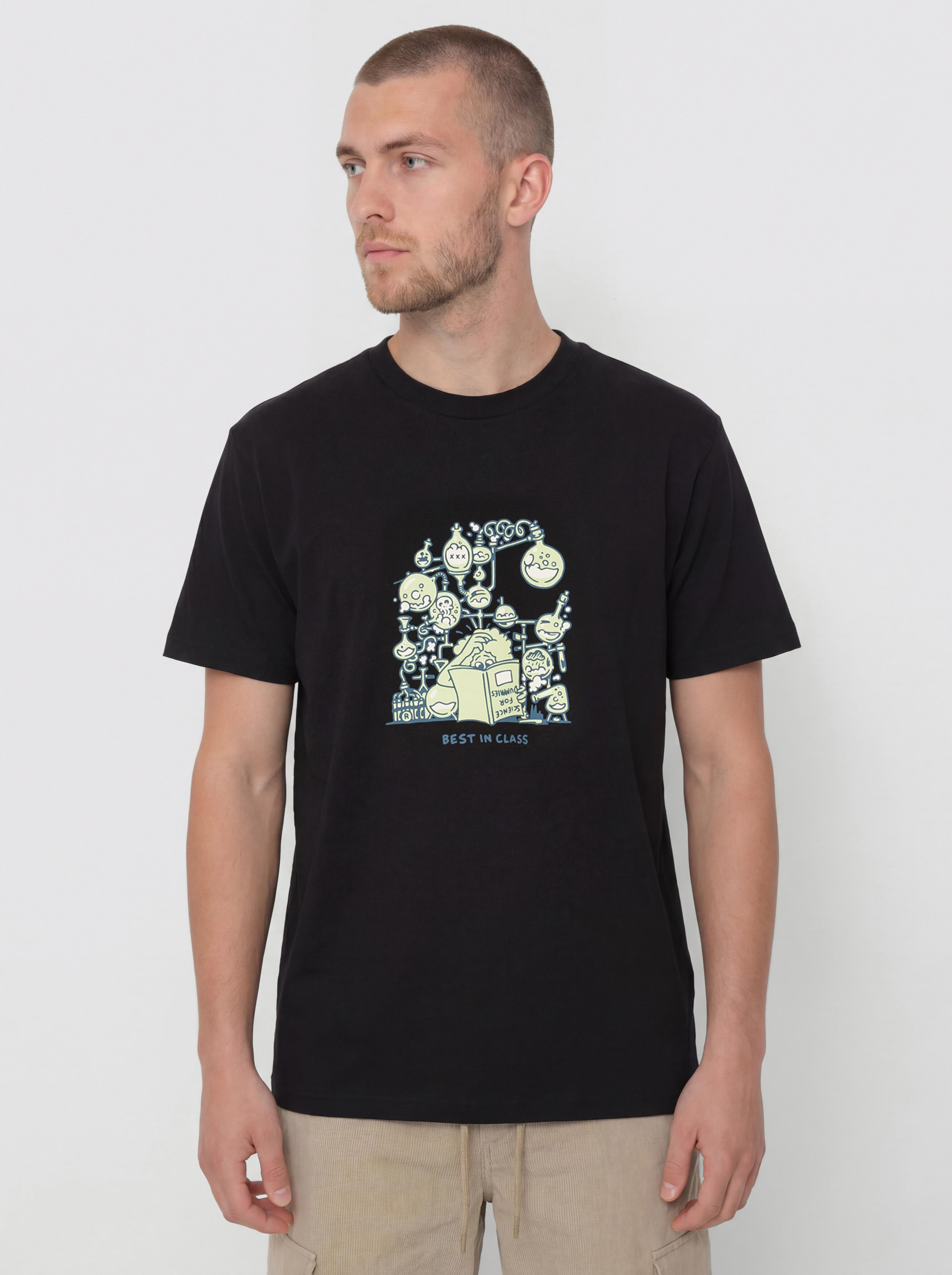 T-shirt Carhartt WIP Beaker (black)