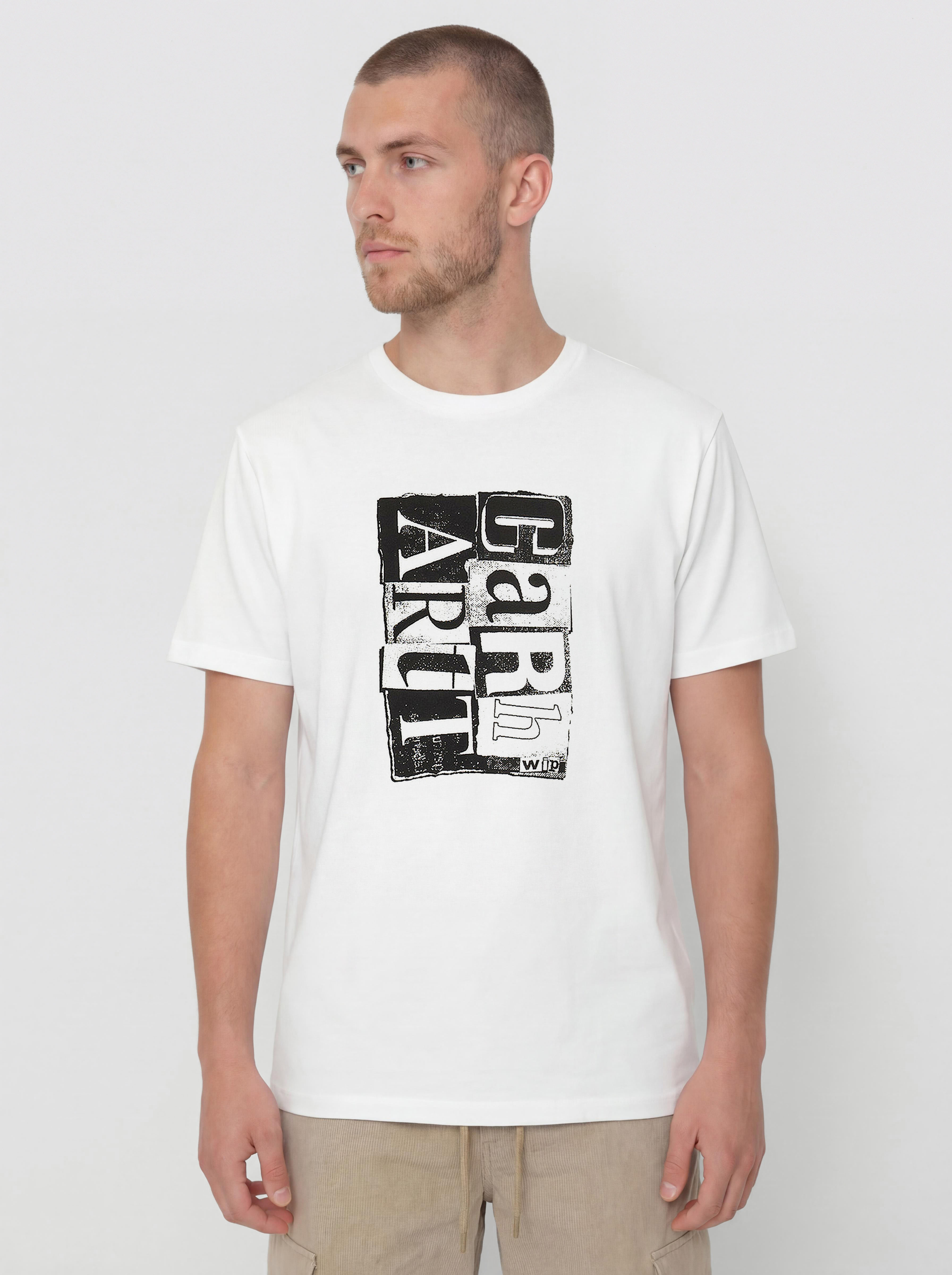 T-shirt Carhartt WIP Moving Letterpress (white)