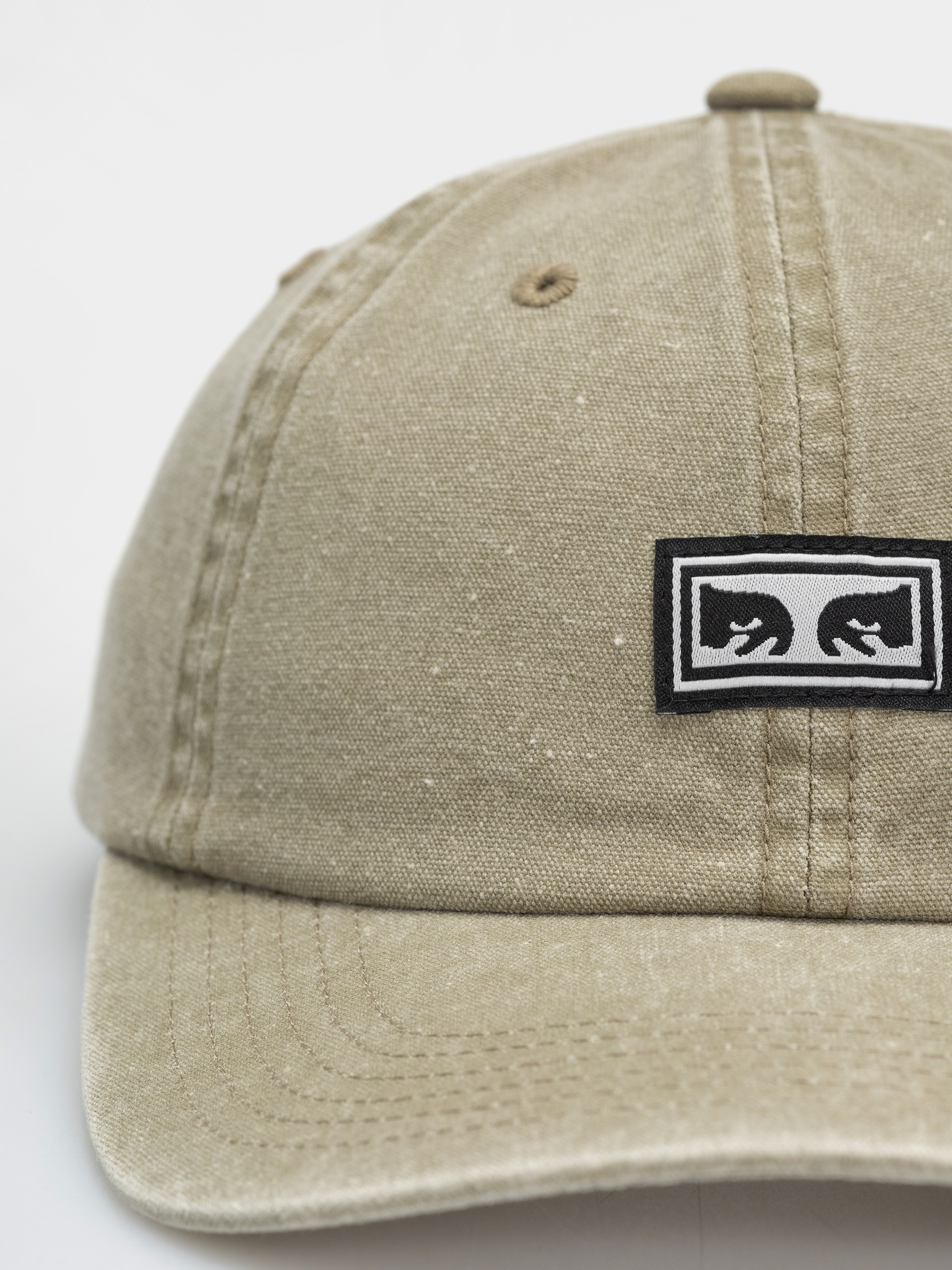 Czapka z daszkiem OBEY Icon Eyes Pigment 6 Panel (pigment khaki)