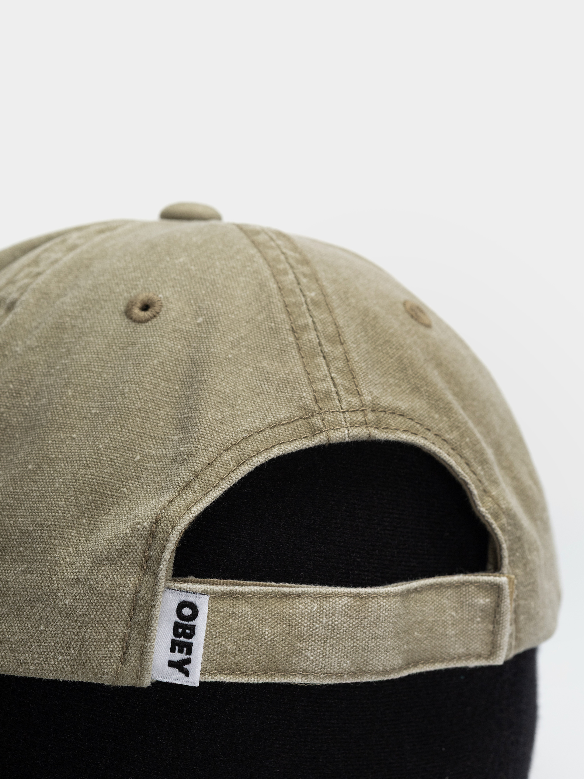 Czapka z daszkiem OBEY Icon Eyes Pigment 6 Panel (pigment khaki)