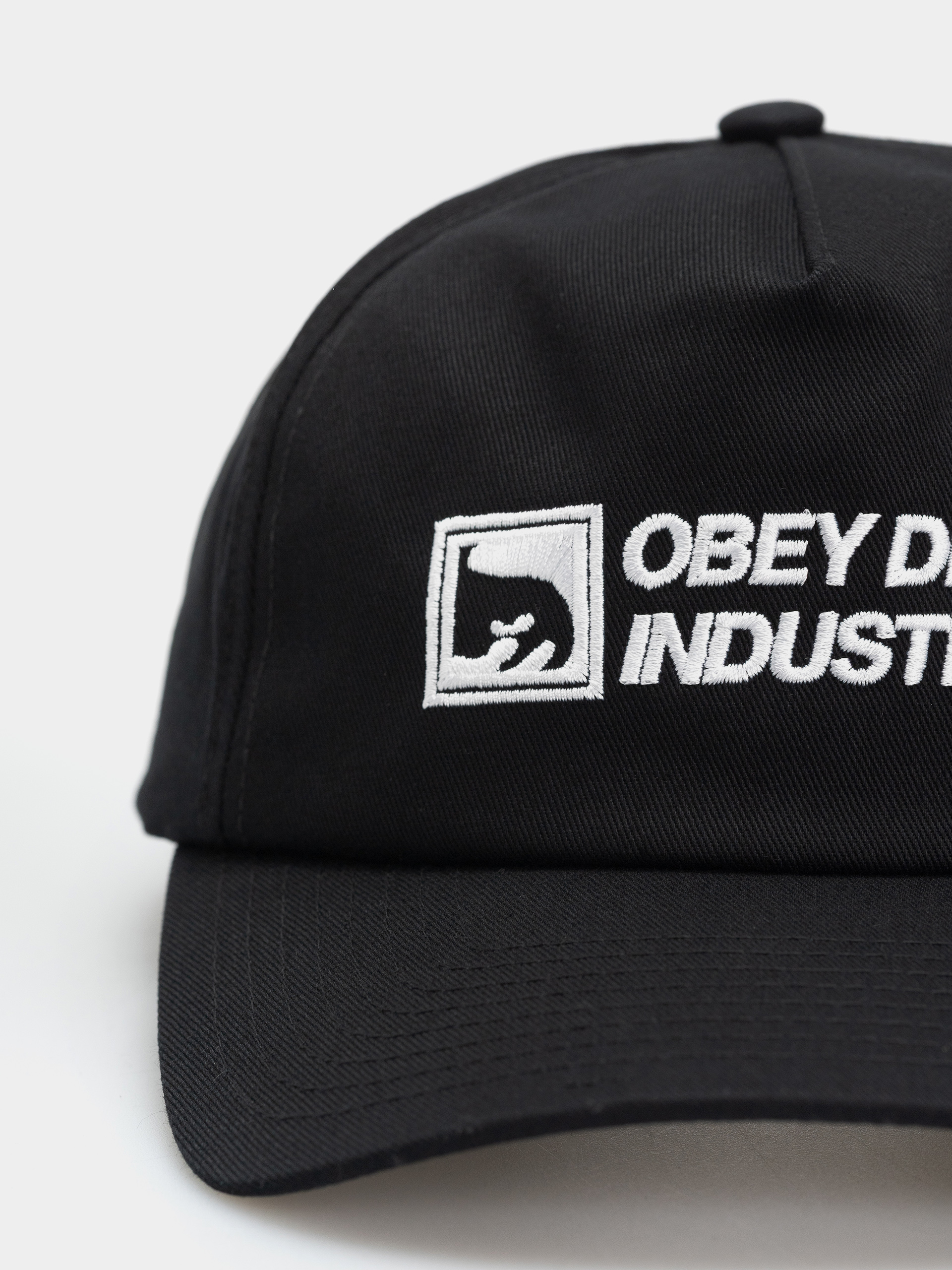 Czapka z daszkiem OBEY Design Industries (black)