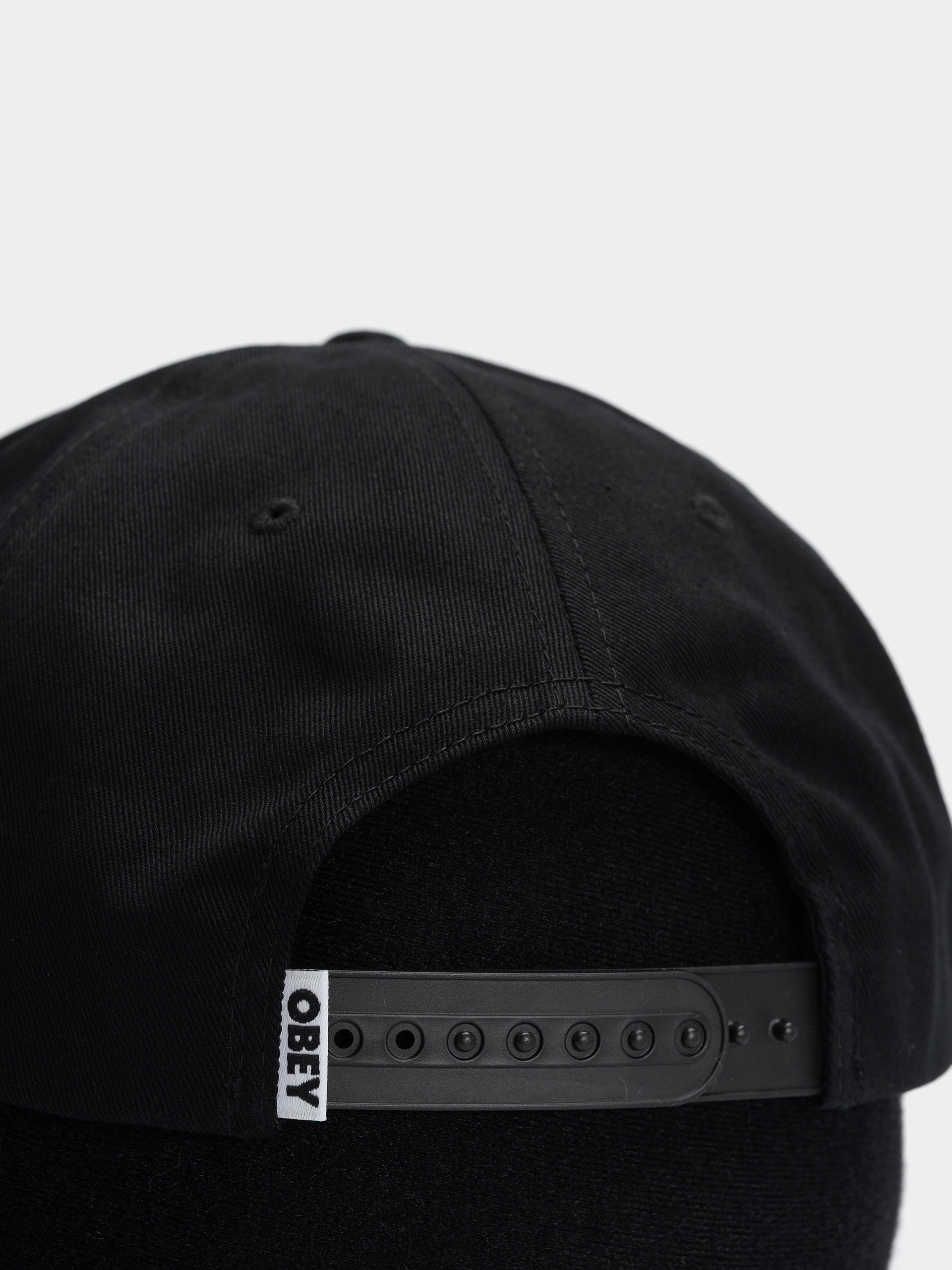 Czapka z daszkiem OBEY Design Industries (black)