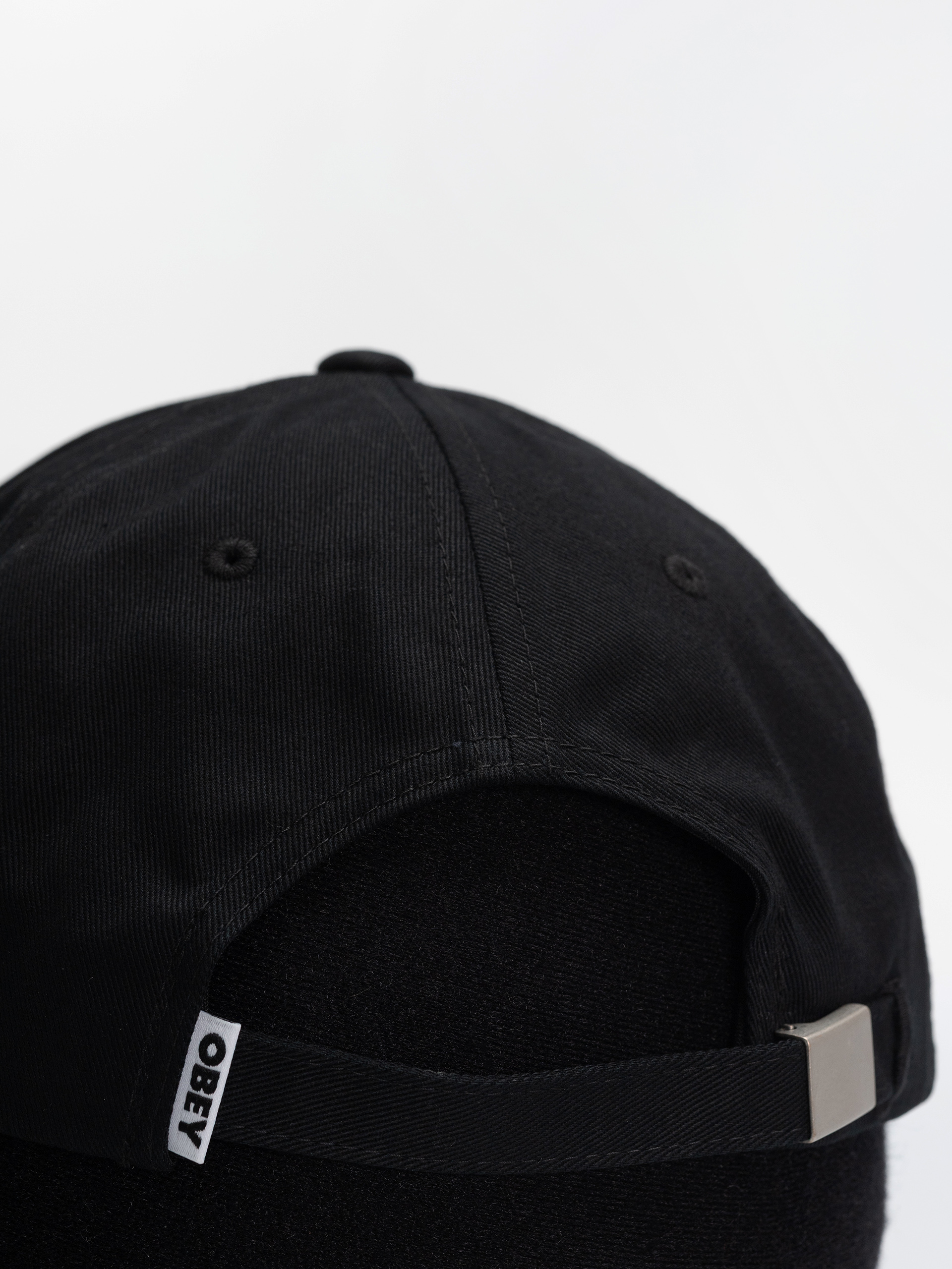 Czapka z daszkiem OBEY Design Studios 5 Panel (black)
