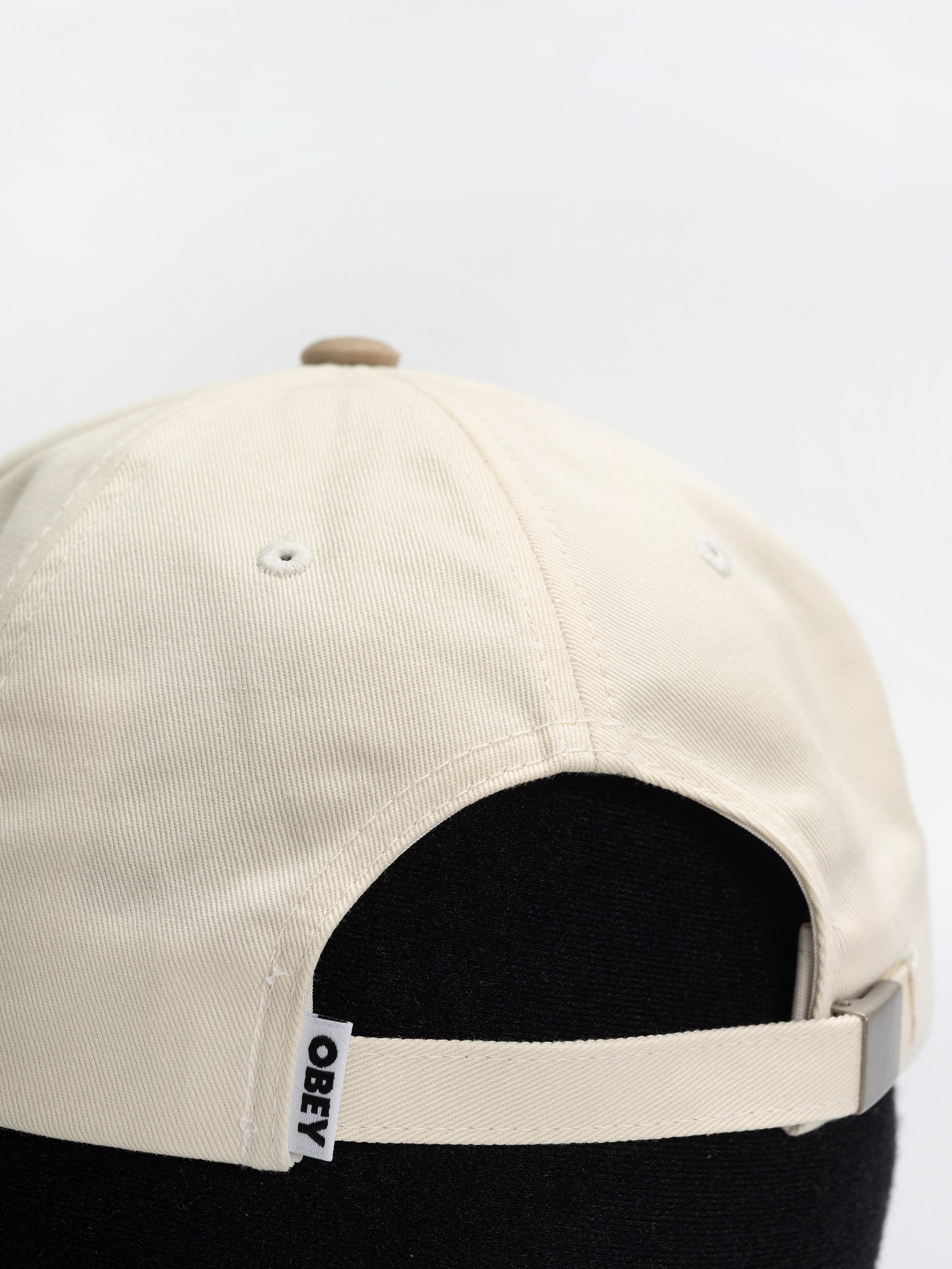 Czapka z daszkiem OBEY Design Studios 5 Panel (pale khaki multi)