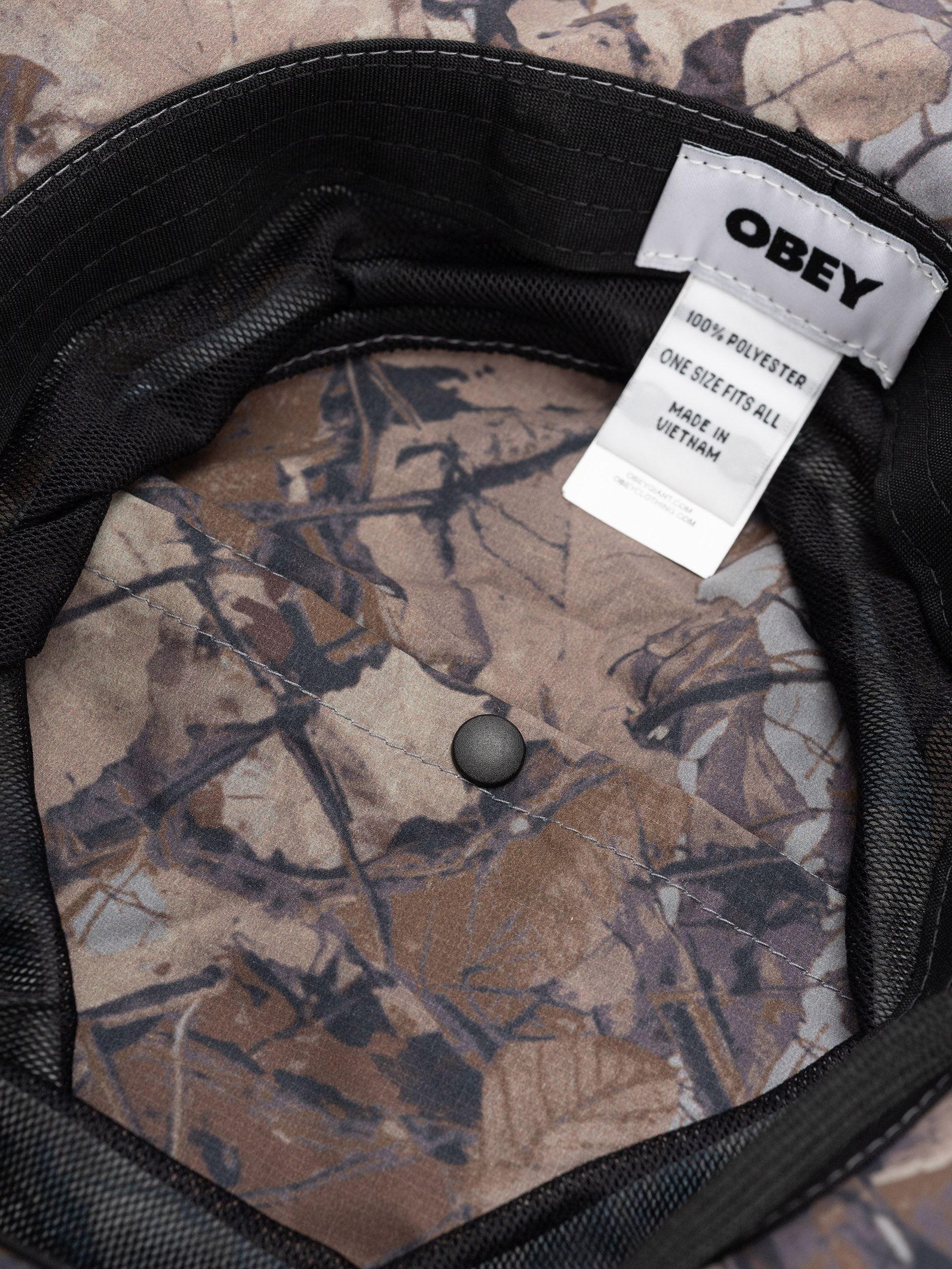 Kapelusz OBEY Sobo Trail Bucket (fence camo multi)