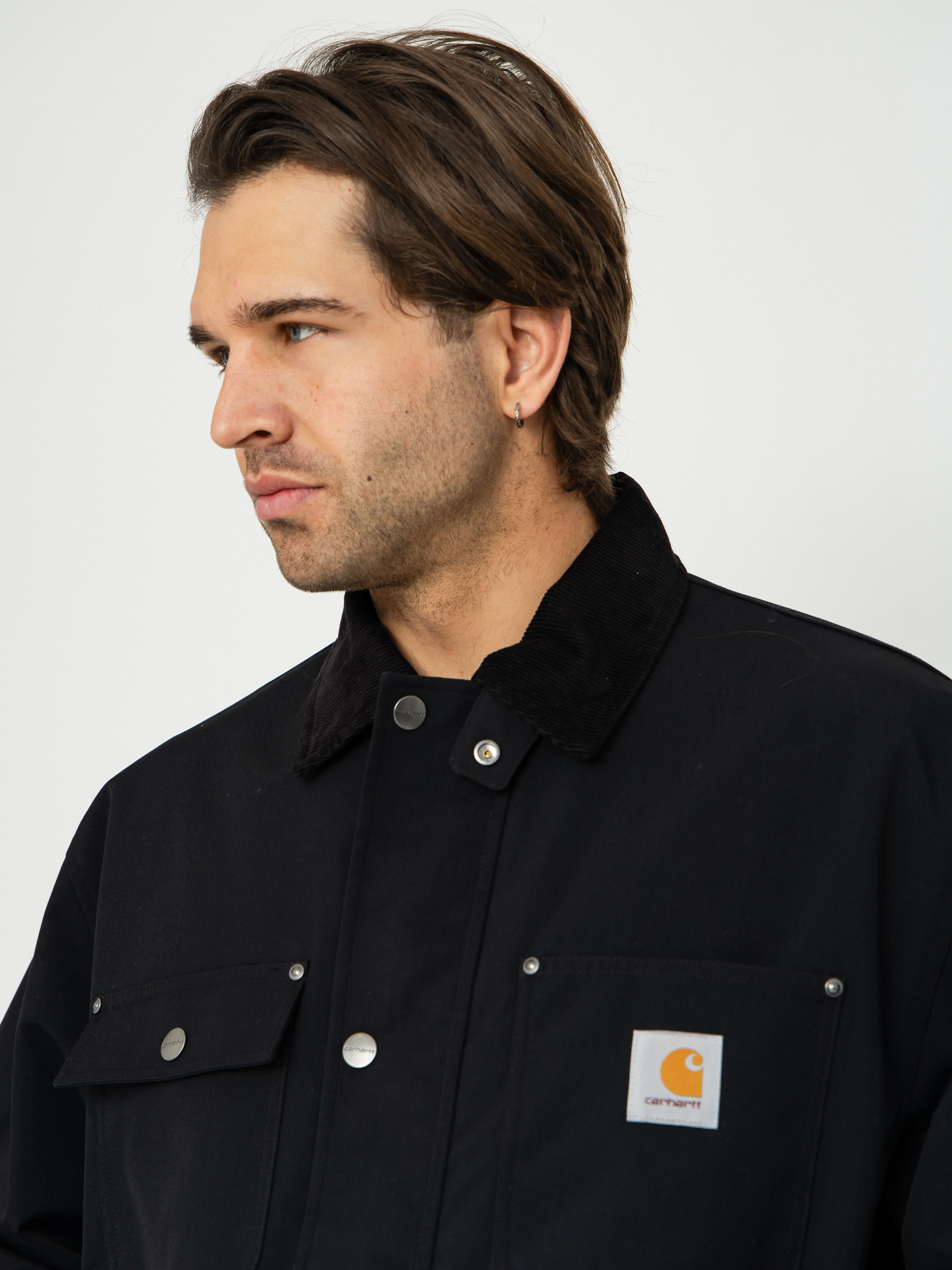 Kurtka Carhartt WIP Clapton (black/black)