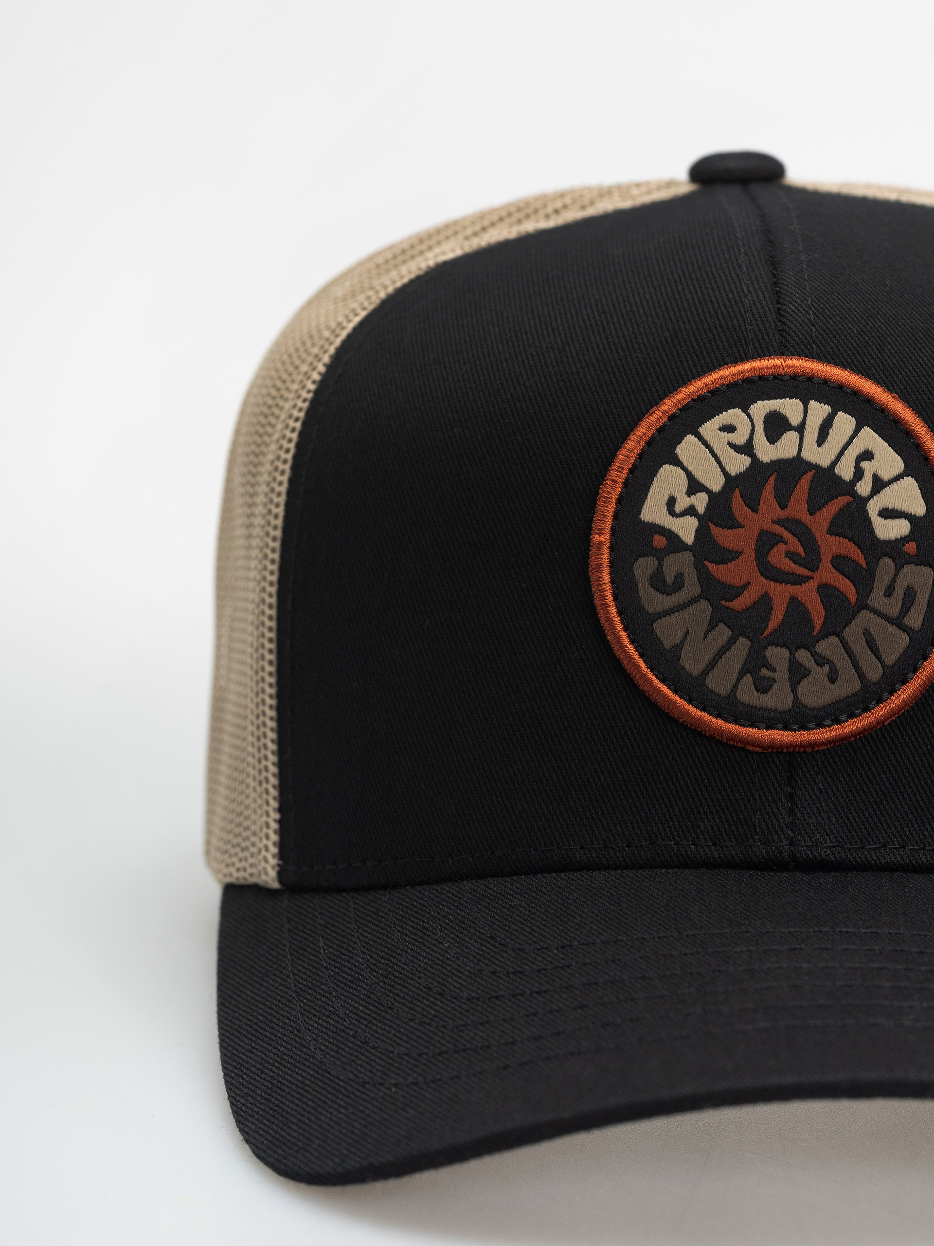 Czapka z daszkiem Rip Curl Custom Curve Trucker (black/khaki)