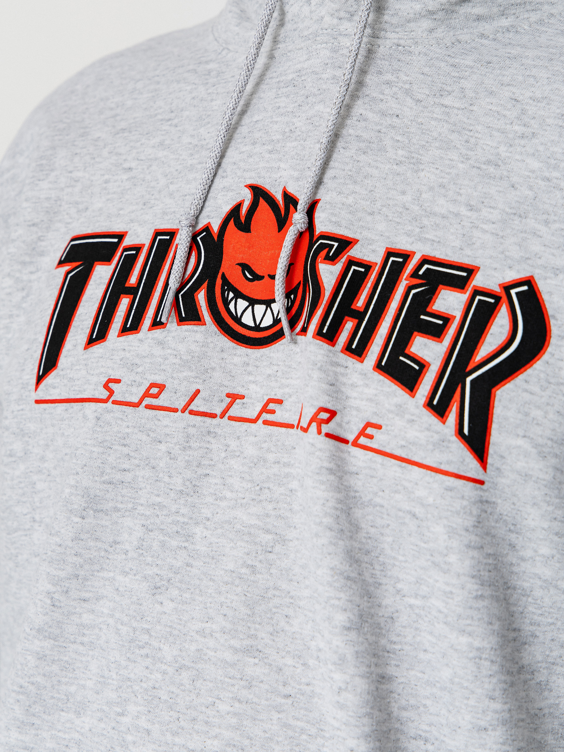Bluza z kapturem Thrasher x Spitfire Big Head Outline HD (ash)