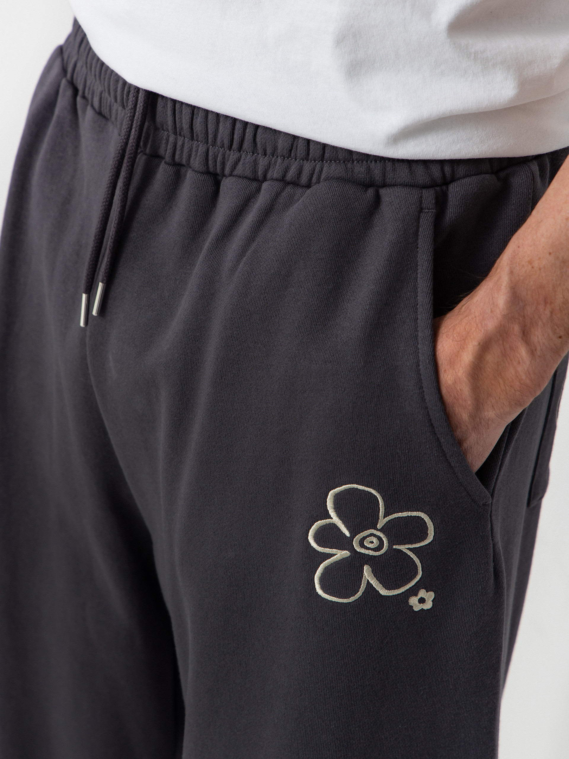 Spodnie RipNDip Blonded Straight Leg (charcoal)