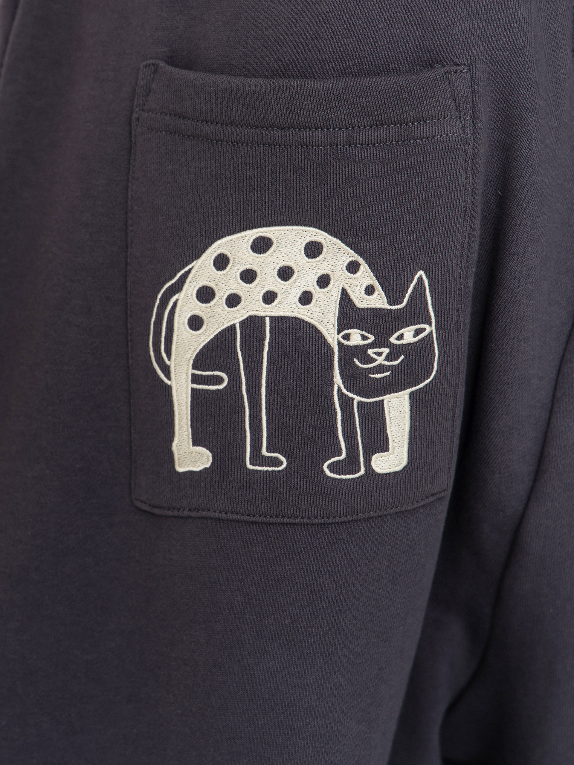 Spodnie RipNDip Blonded Straight Leg (charcoal)