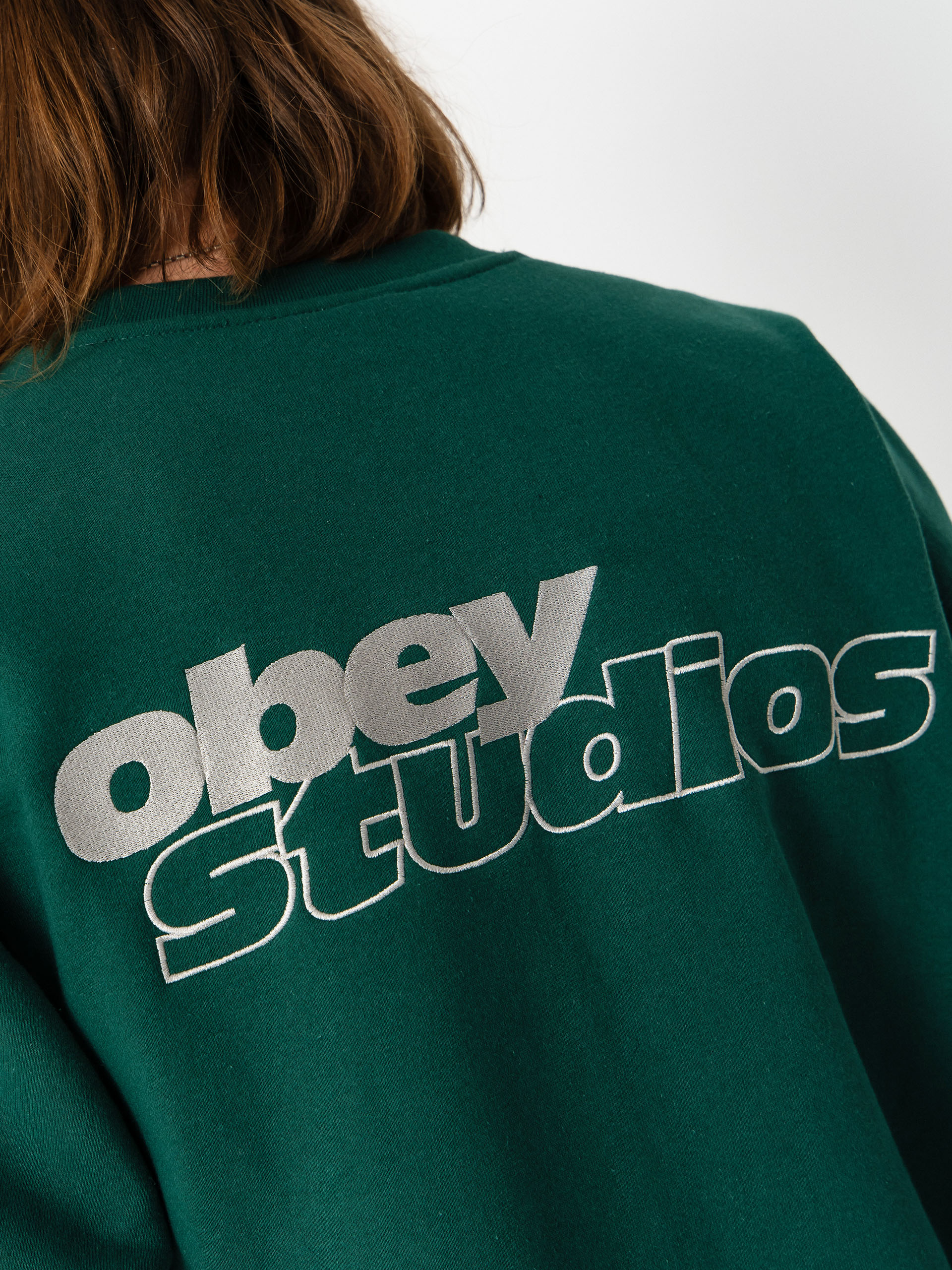 Bluza OBEY Tonic (rain forest)