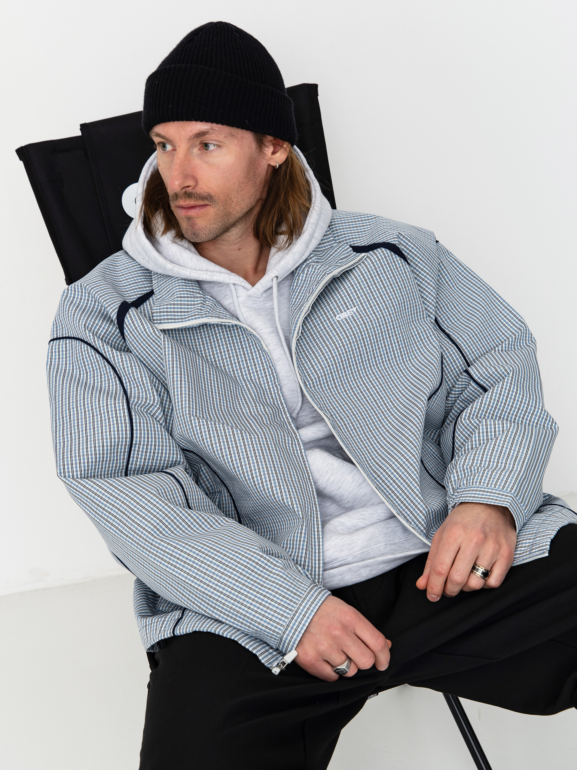 Kurtka OBEY Practice Windbreaker (plaid multi)