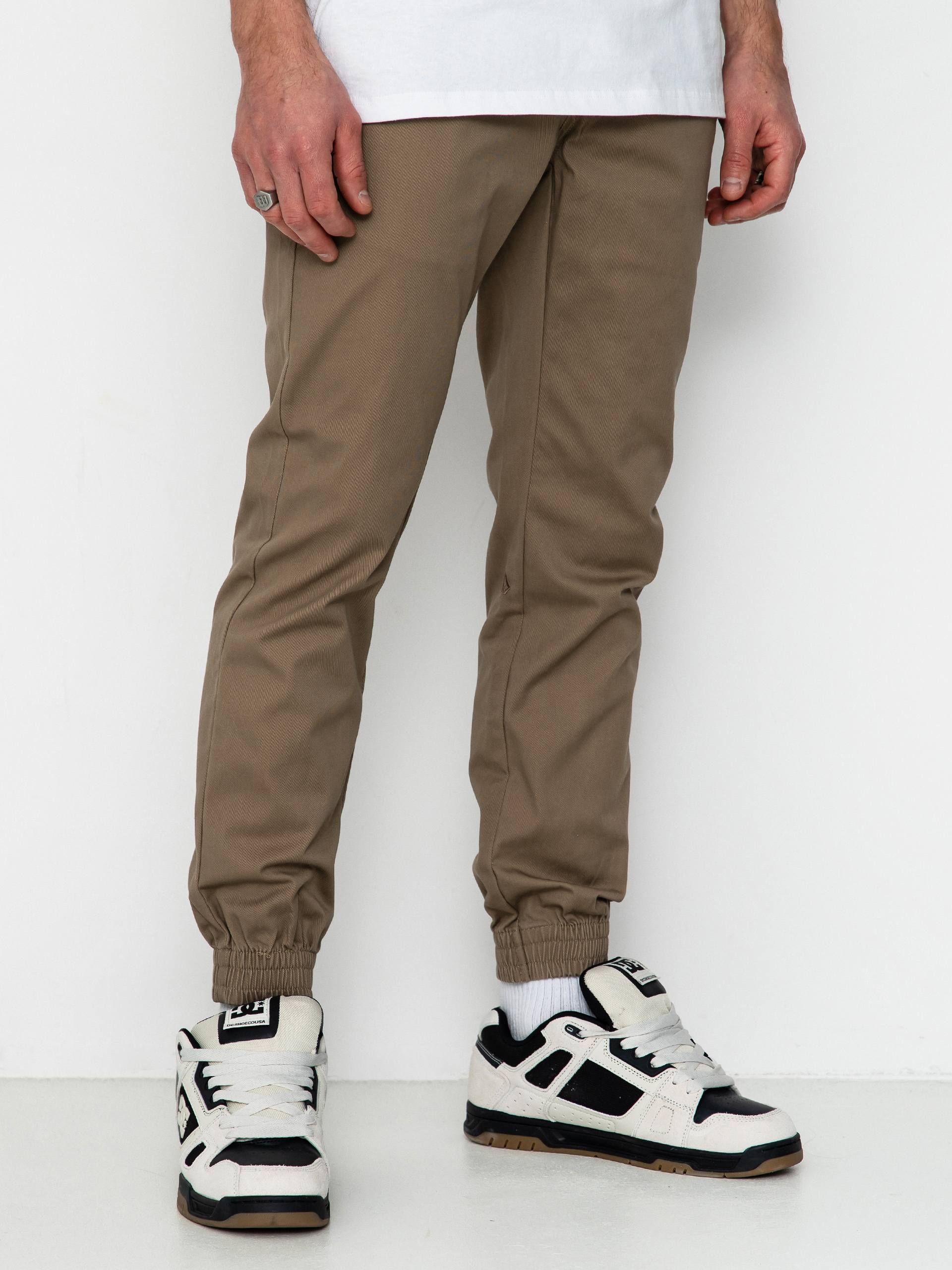 Spodnie Volcom Frickin Slim Jogger (khaki)