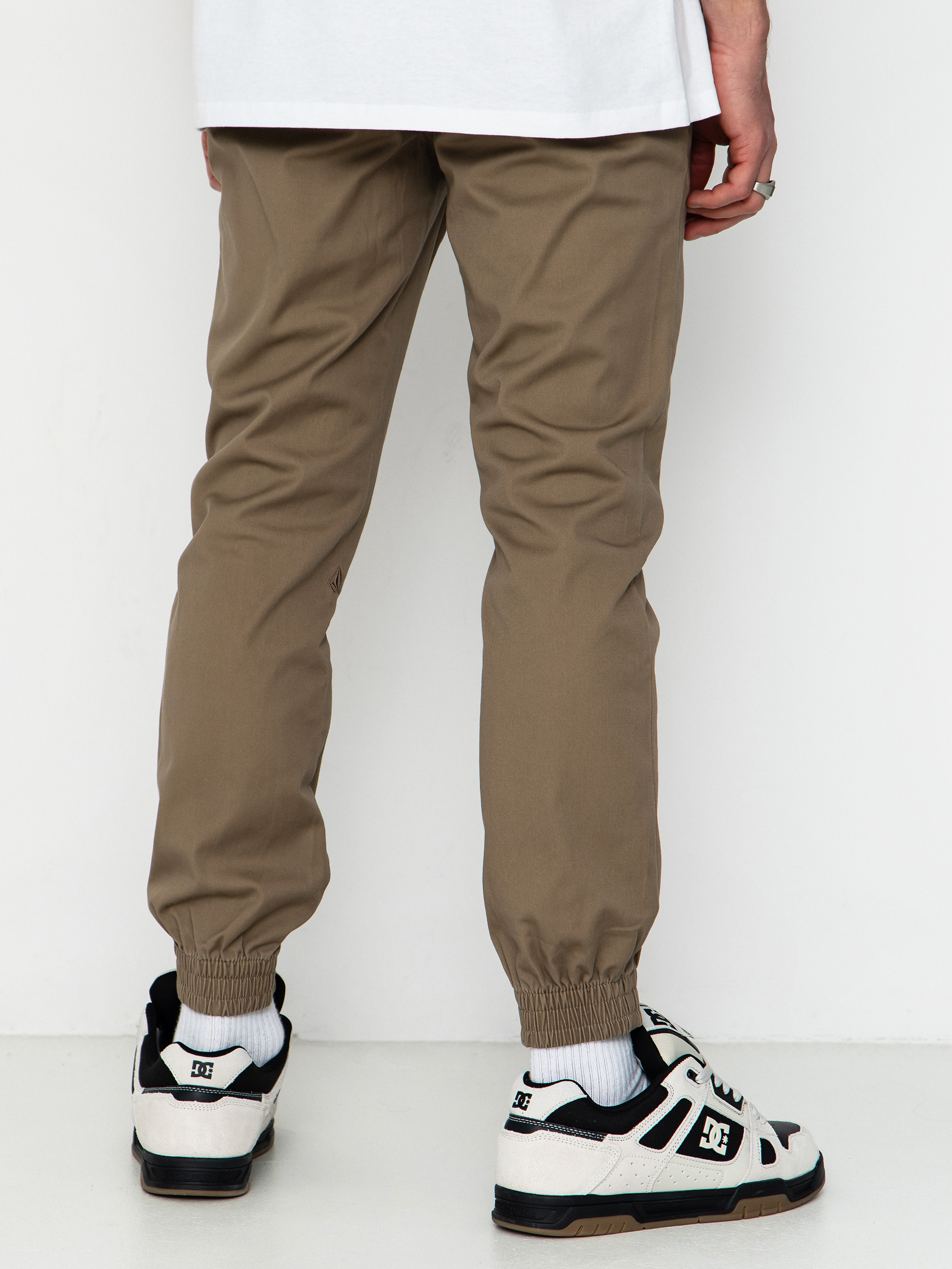 Spodnie Volcom Frickin Slim Jogger (khaki)