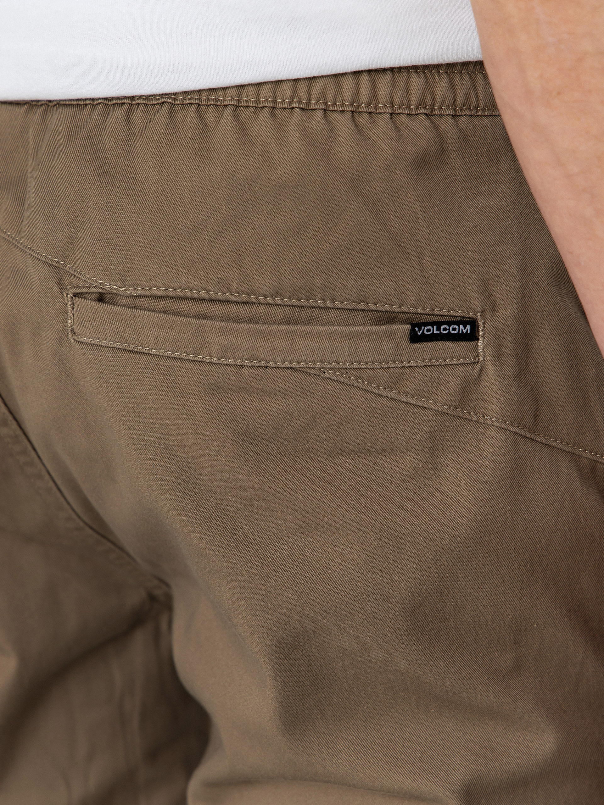 Spodnie Volcom Frickin Slim Jogger (khaki)