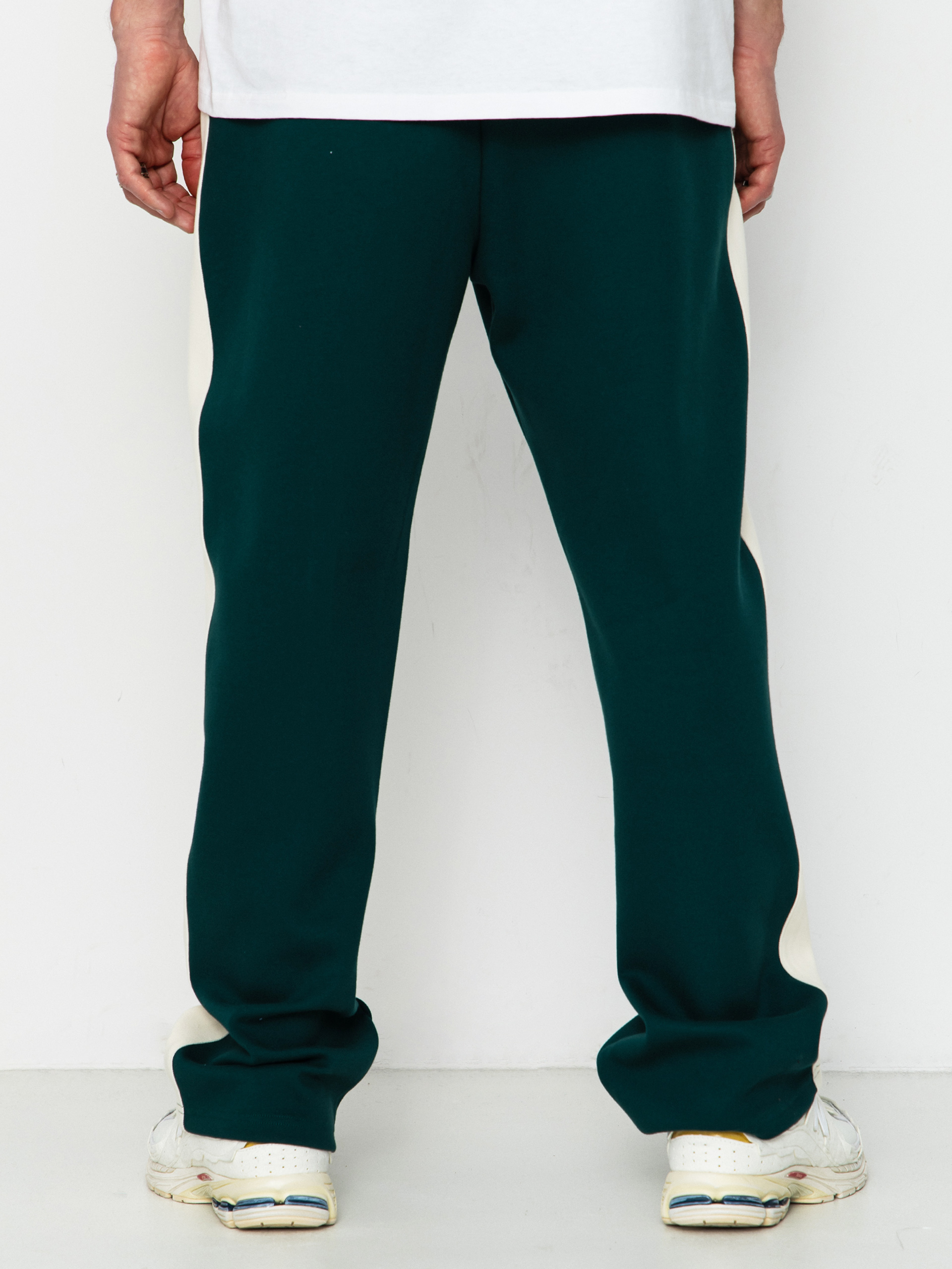 Spodnie Karl Kani Signature Sidestripe Pique (green)