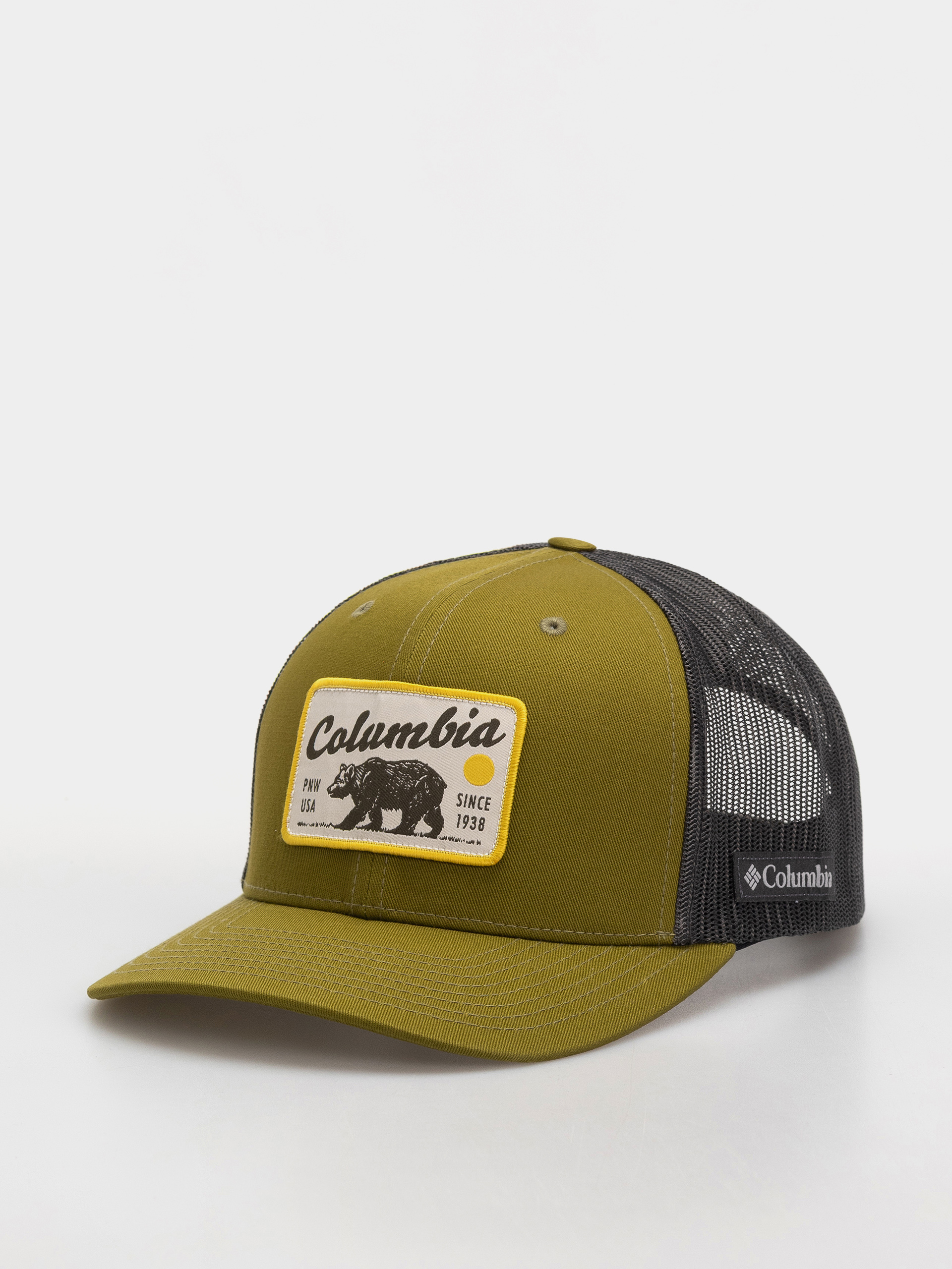 Czapka z daszkiem Columbia Mesh Snap Back (mossy green/pnw bear)