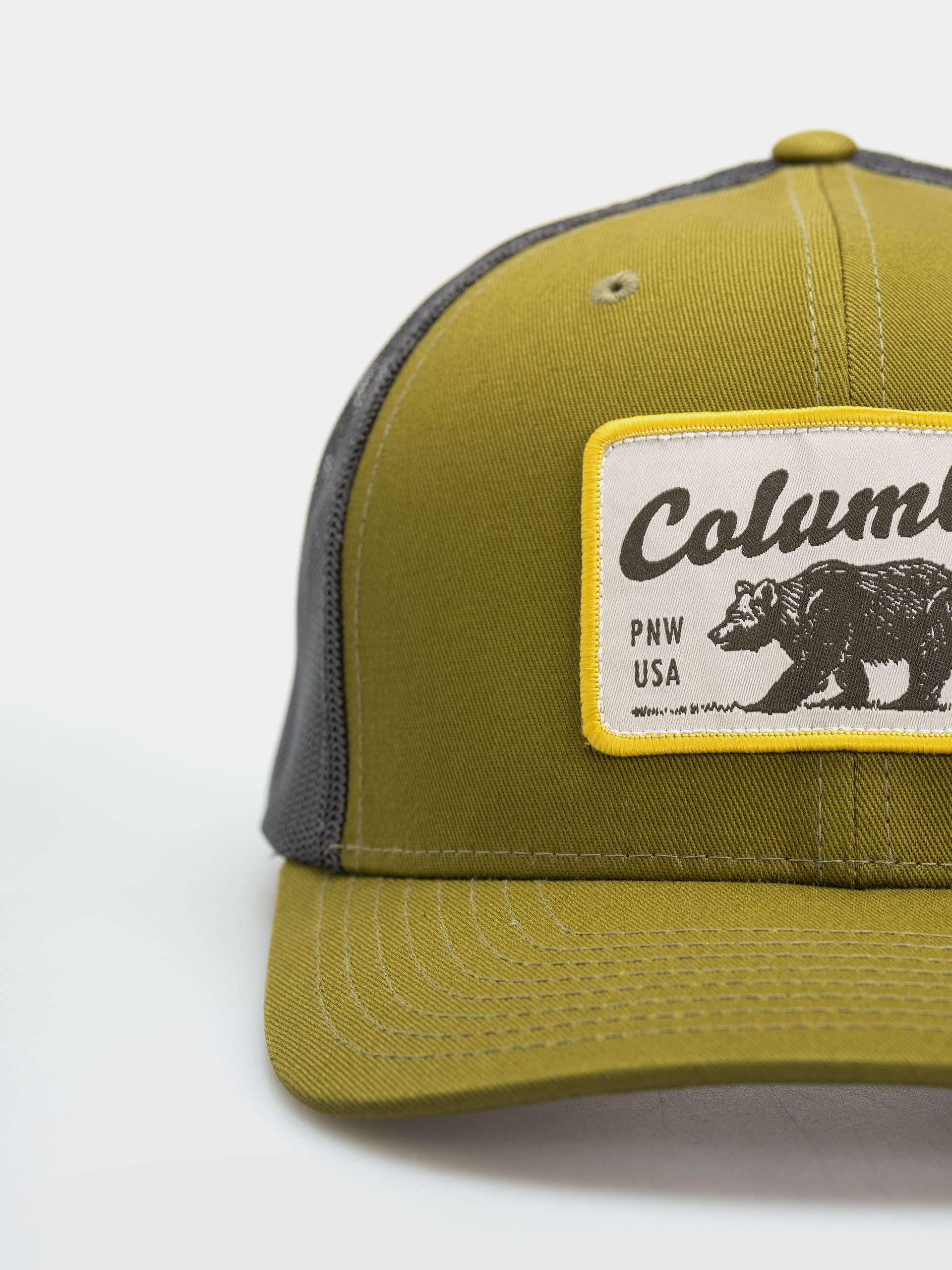 Czapka z daszkiem Columbia Mesh Snap Back (mossy green/pnw bear)