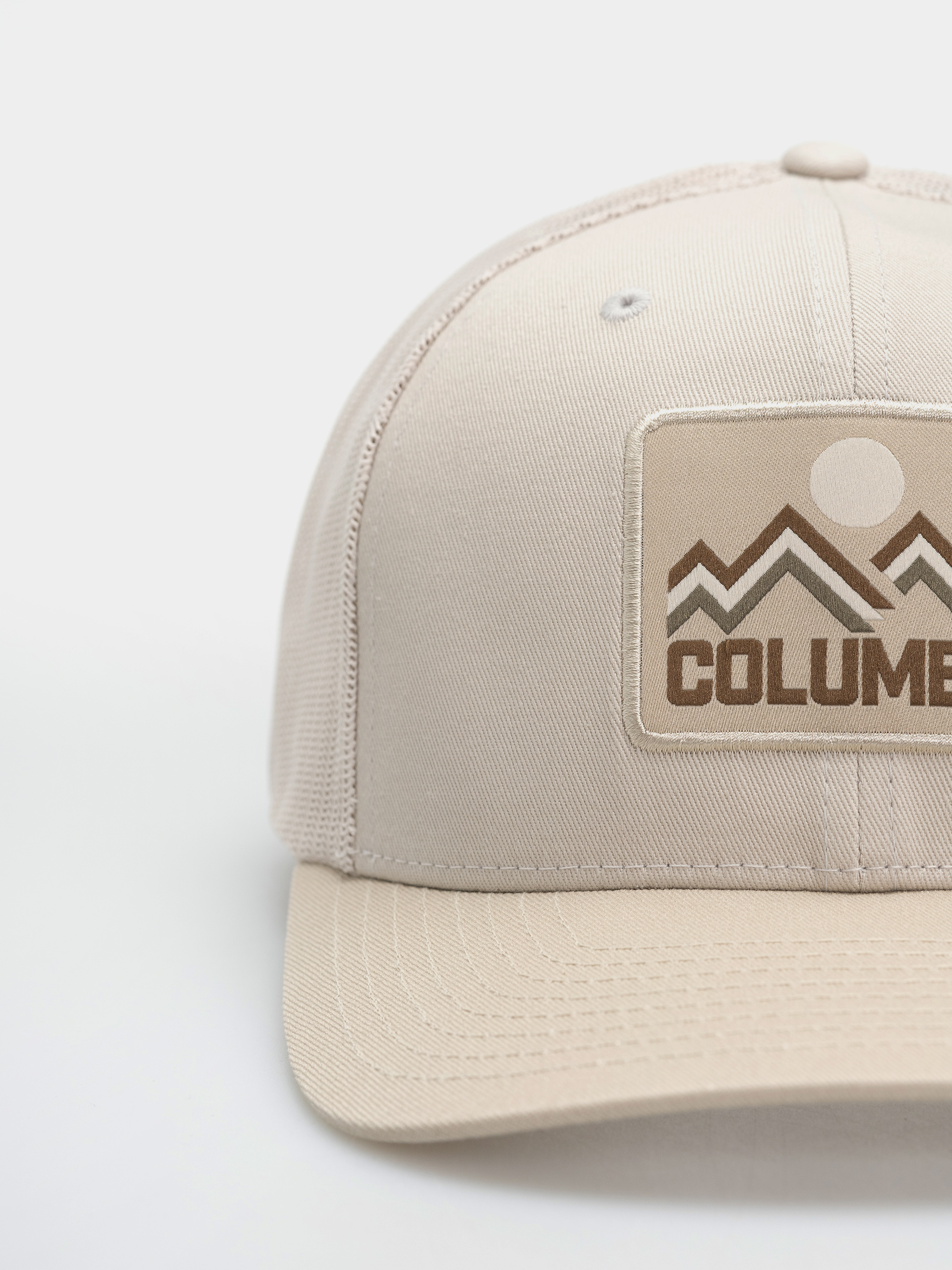 Czapka z daszkiem Columbia Mesh Snap Back (dark stone/ancient fossil)