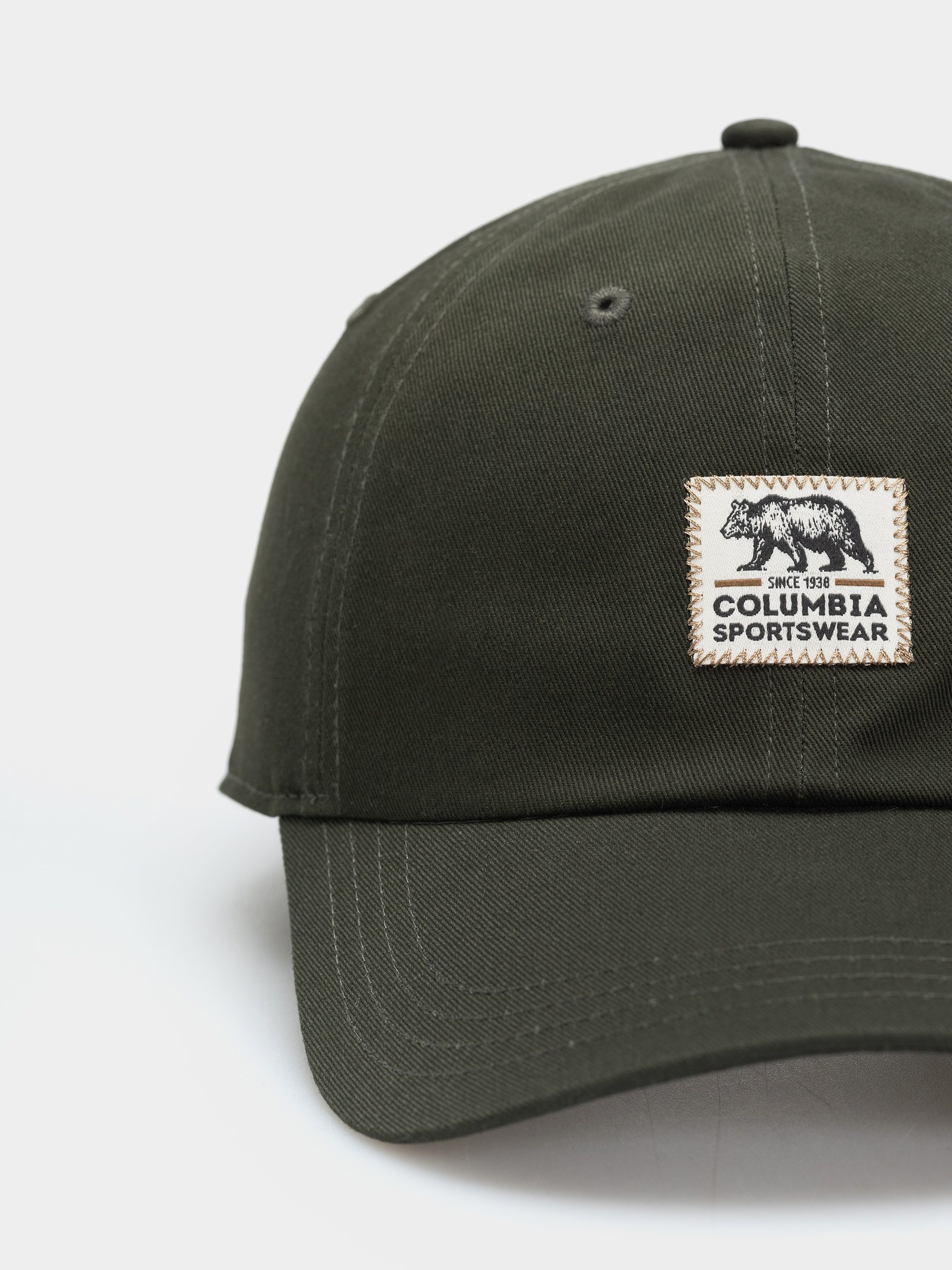 Czapka z daszkiem Columbia Provisions Ball (greenscape/woven bear)