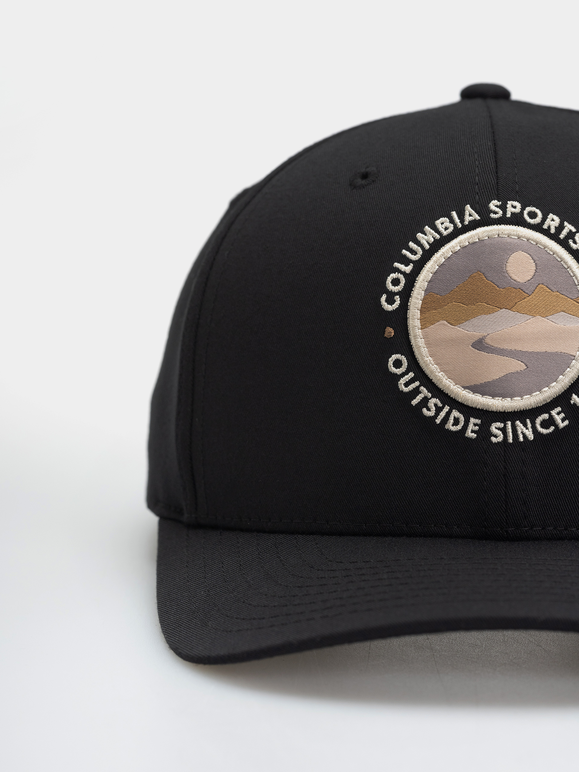 Czapka z daszkiem Columbia Lost Lager 3D Stretch Snapback (black/landscape circle)