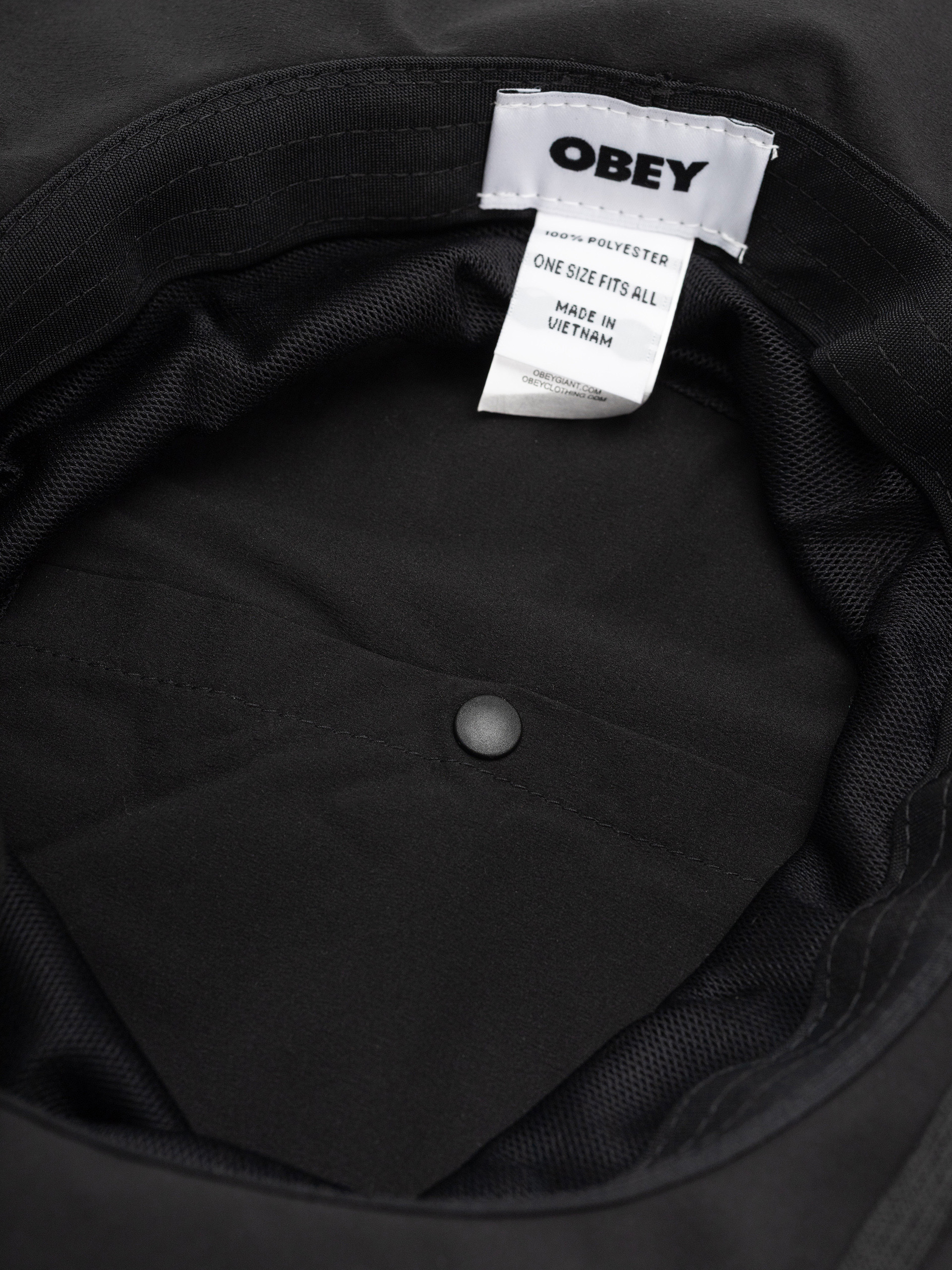 Kapelusz OBEY Sobo Trail Bucket (black)