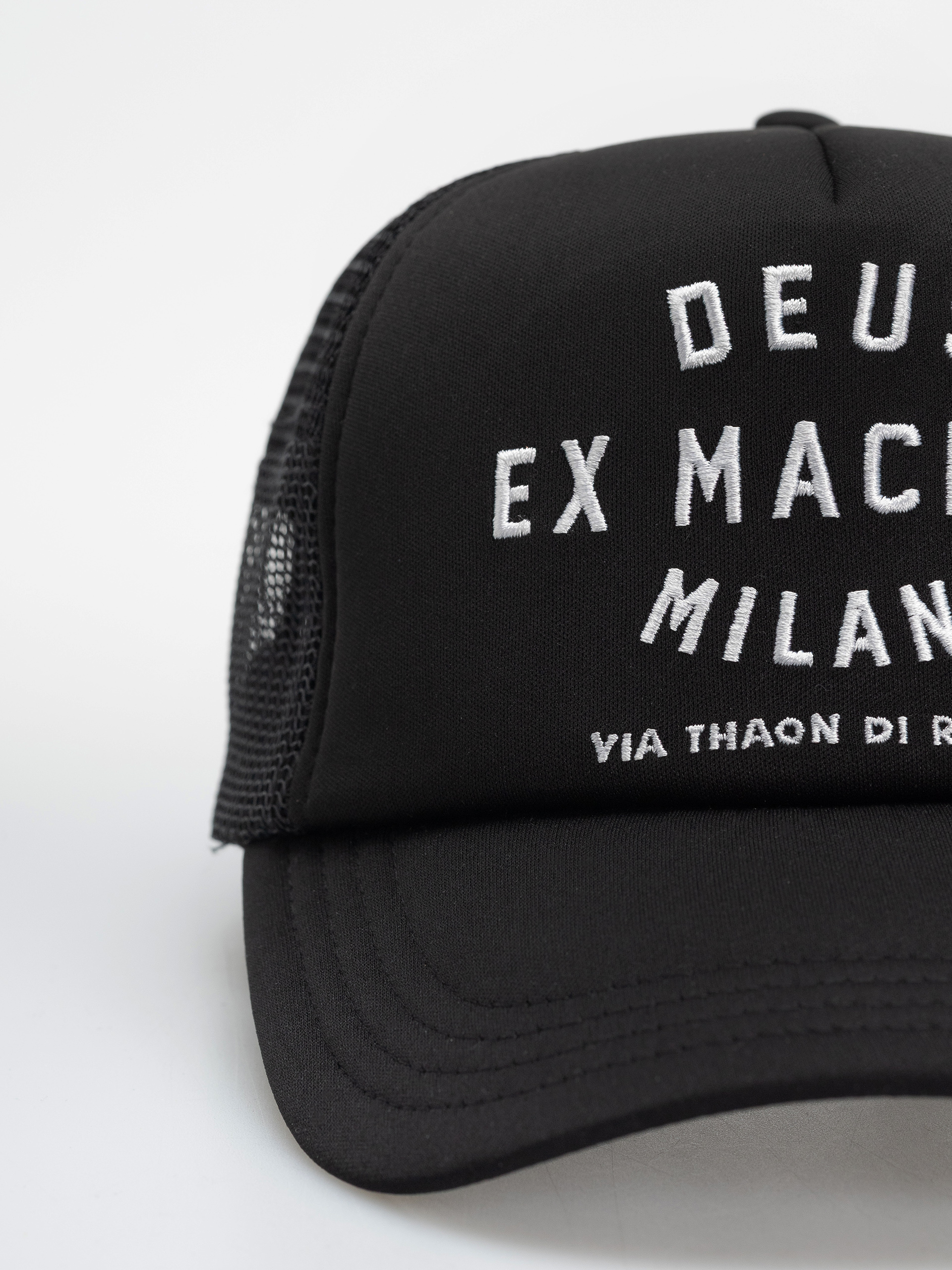 Czapka z daszkiem Deus Ex Machina Milano Address (black)