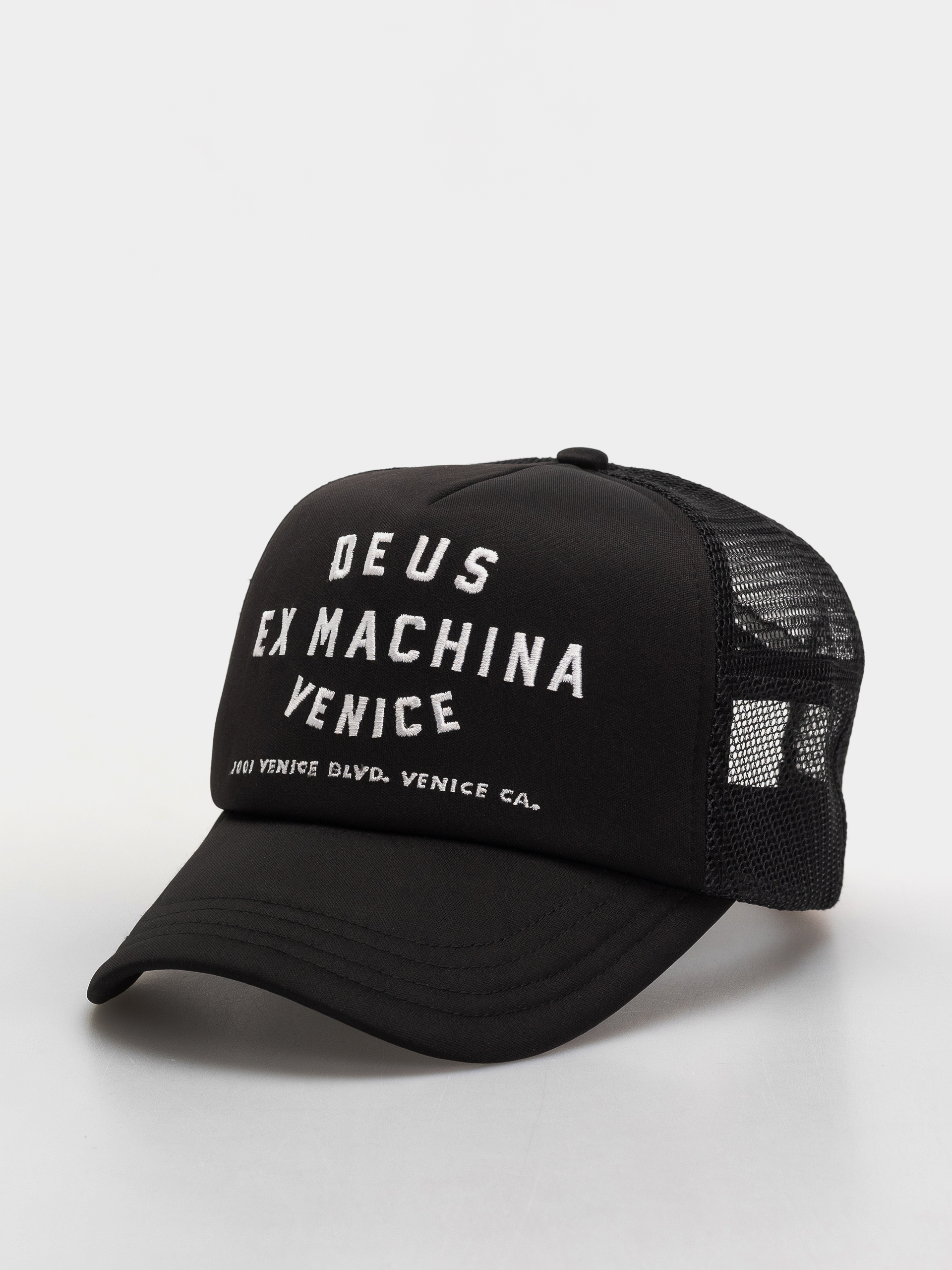 Czapka z daszkiem Deus Ex Machina Venice Address (black)