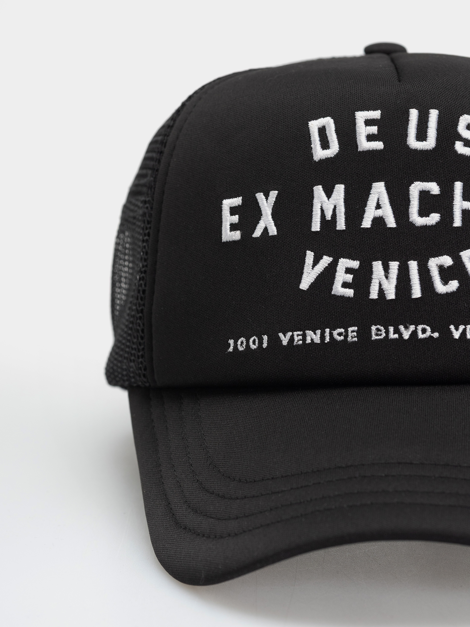Czapka z daszkiem Deus Ex Machina Venice Address (black)