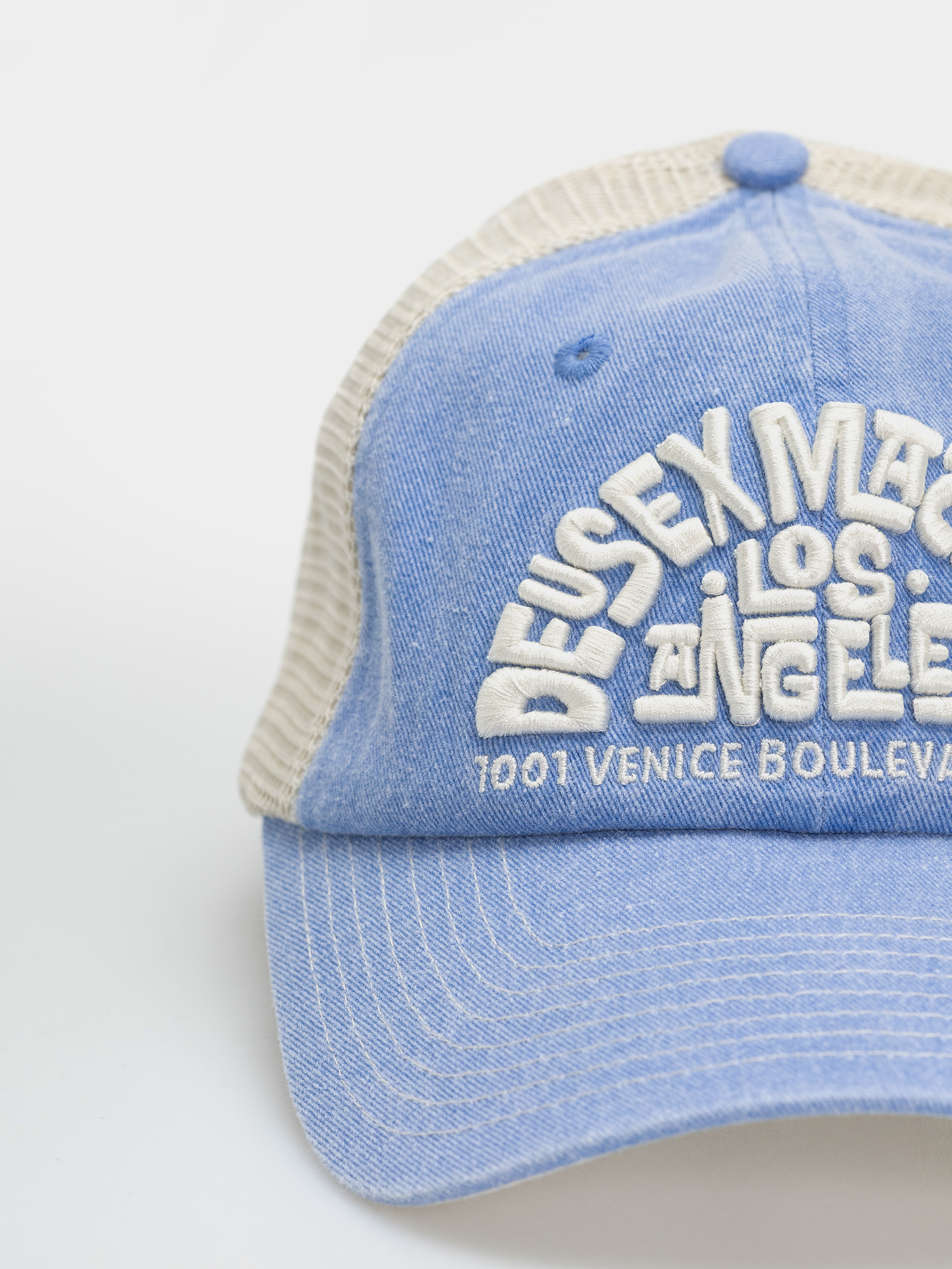 Czapka z daszkiem Deus Ex Machina Los Angeles Address (bonnie blue)
