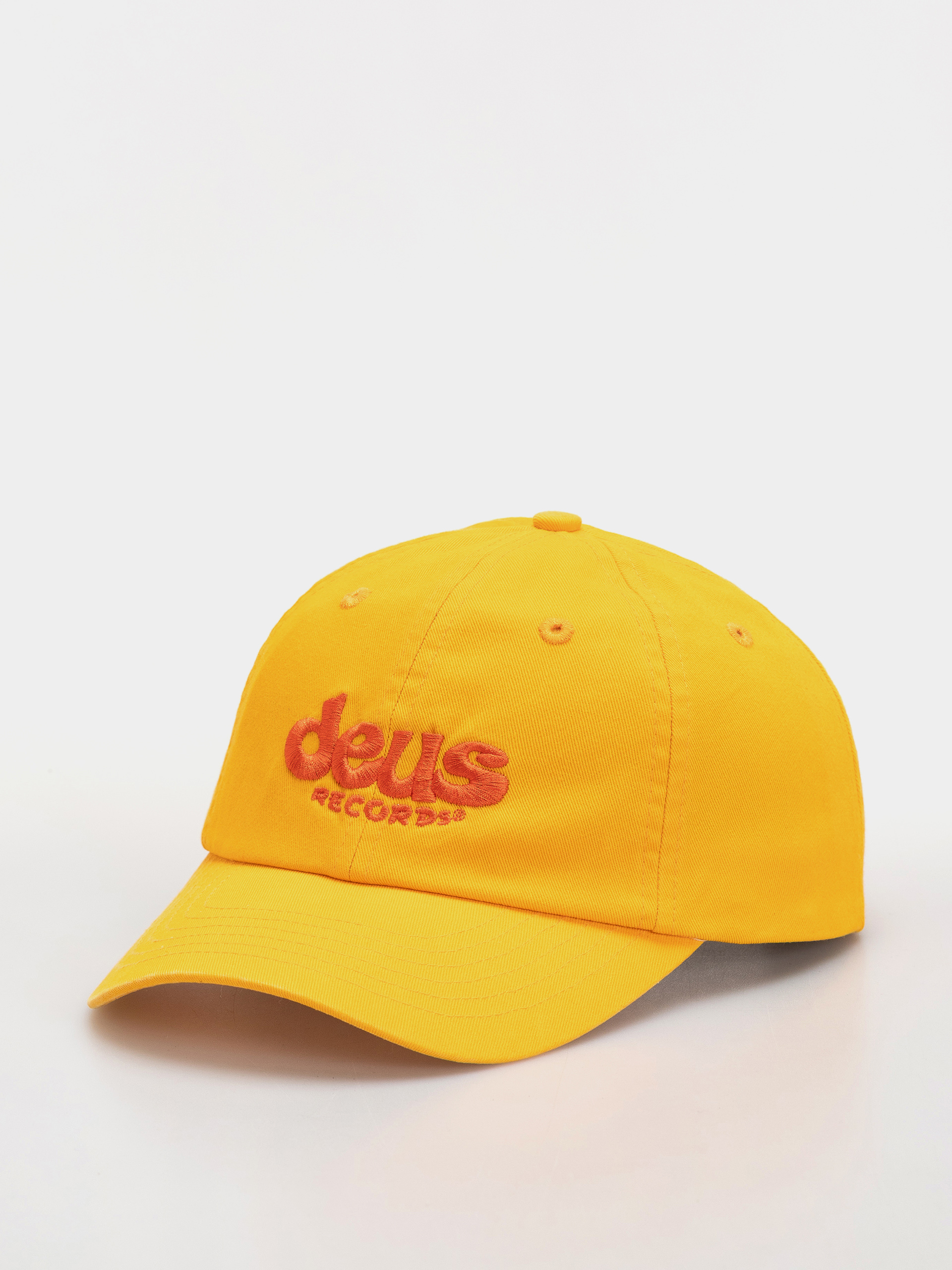 Czapka z daszkiem Deus Ex Machina Smile Dad (citrus yellow)
