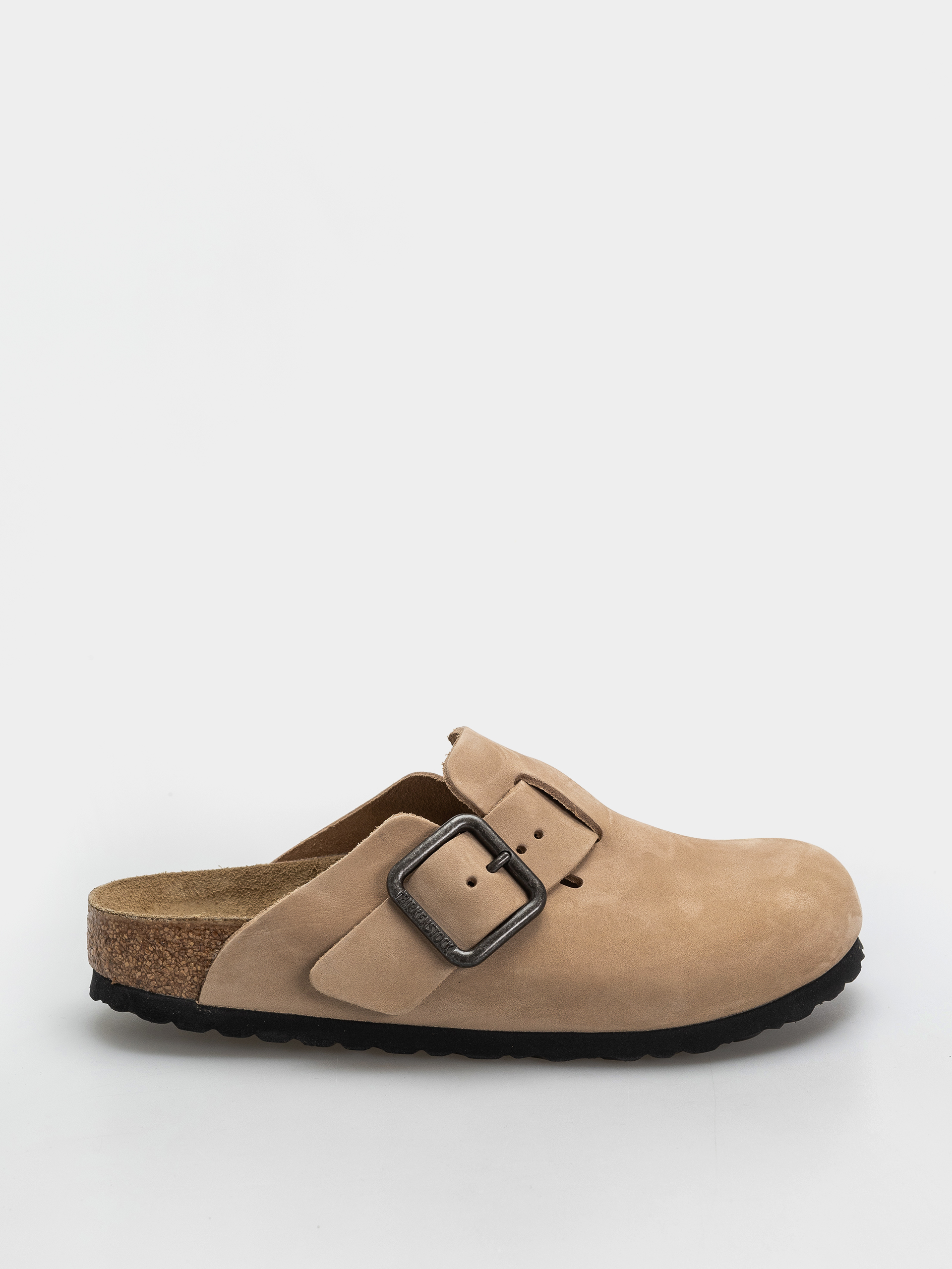 Klapki Birkenstock Boston Wire Buckle Nubuck Leather Narrow (sandcastle)