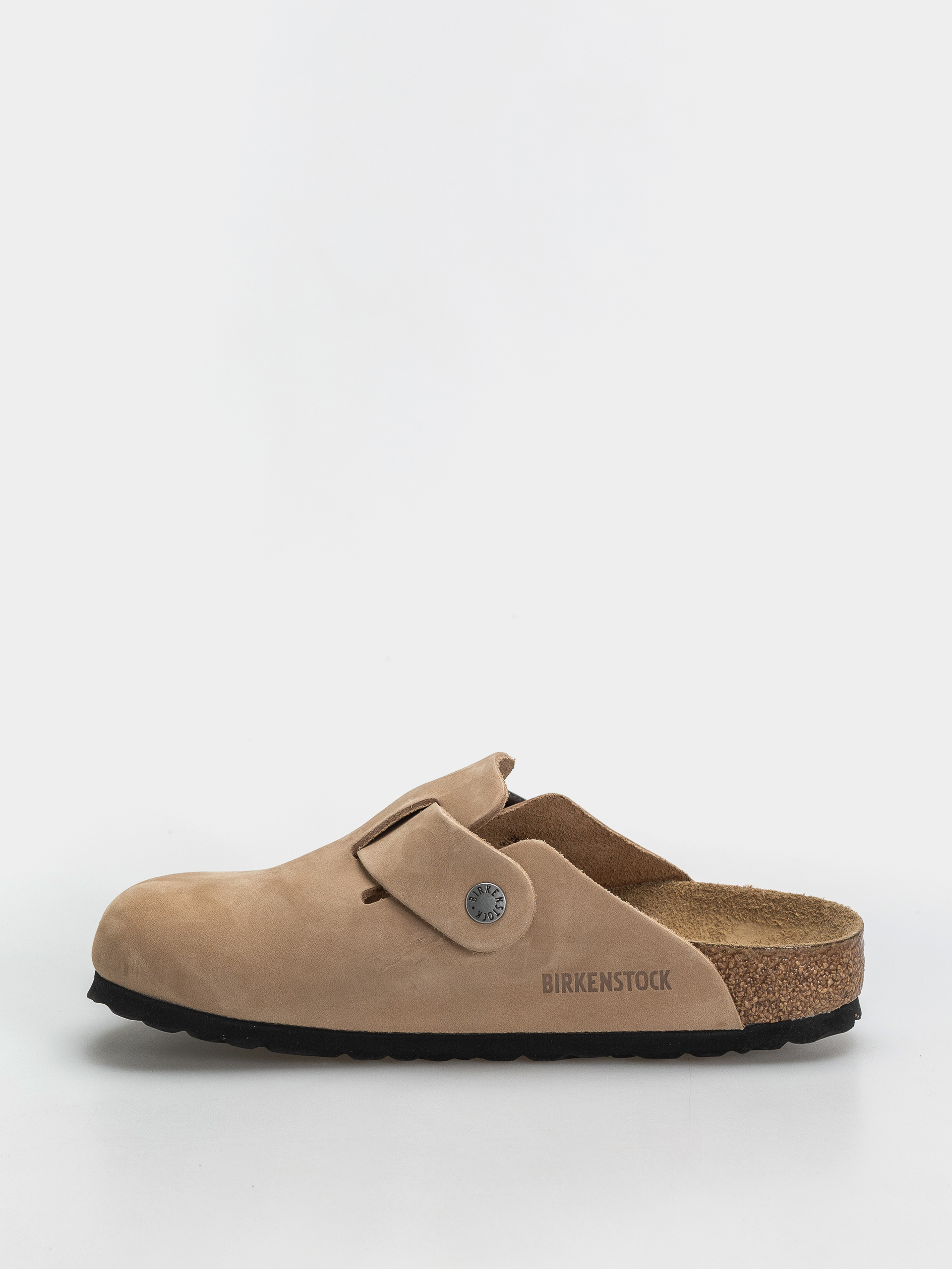Klapki Birkenstock Boston Wire Buckle Nubuck Leather Narrow (sandcastle)