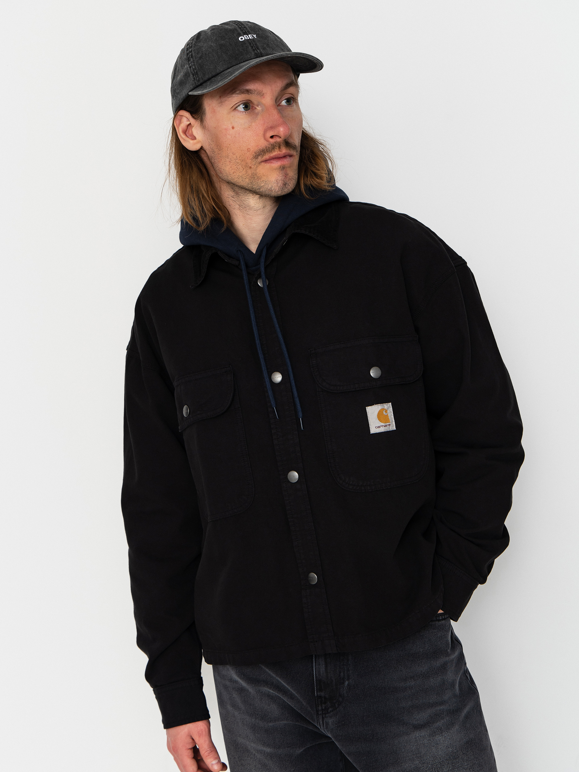 Kurtka Carhartt WIP Prescott (black/black)