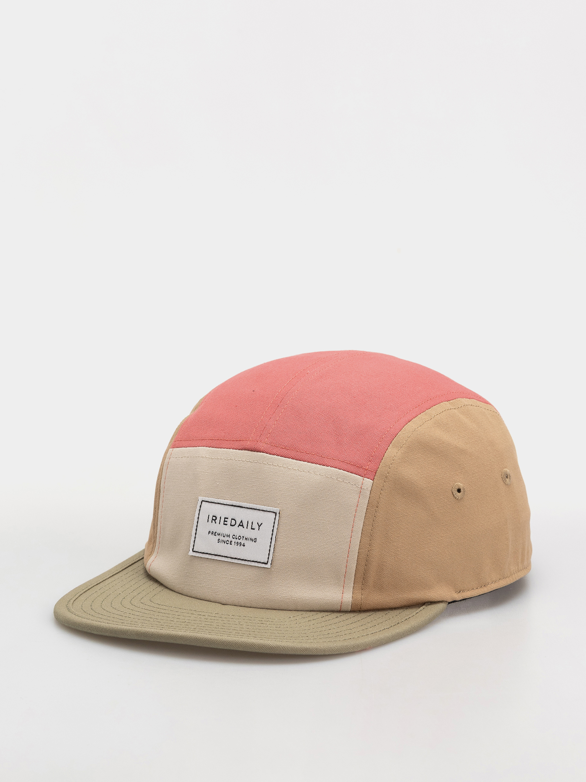 Czapka z daszkiem Iriedaily Millenio 5 Panel (olive red)