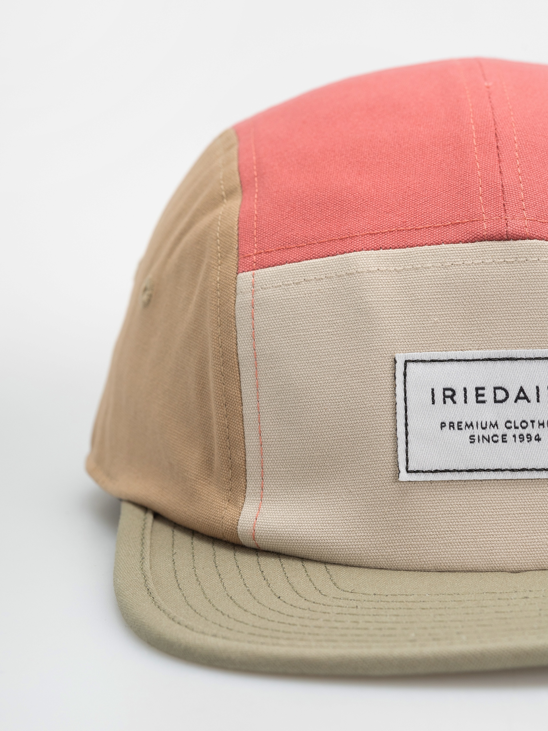 Czapka z daszkiem Iriedaily Millenio 5 Panel (olive red)