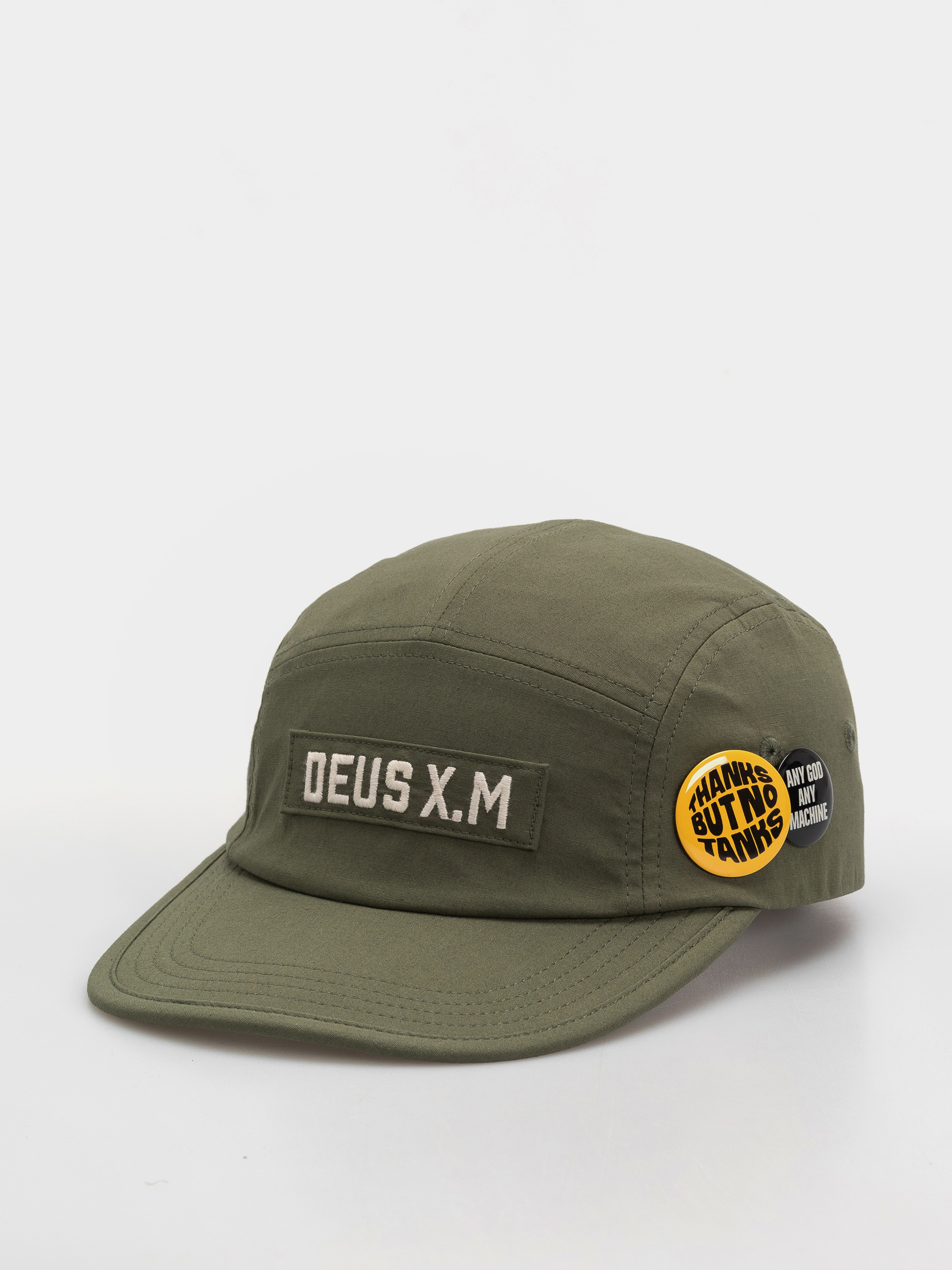 Czapka z daszkiem Deus Ex Machina Power 5 Panel (pine green)