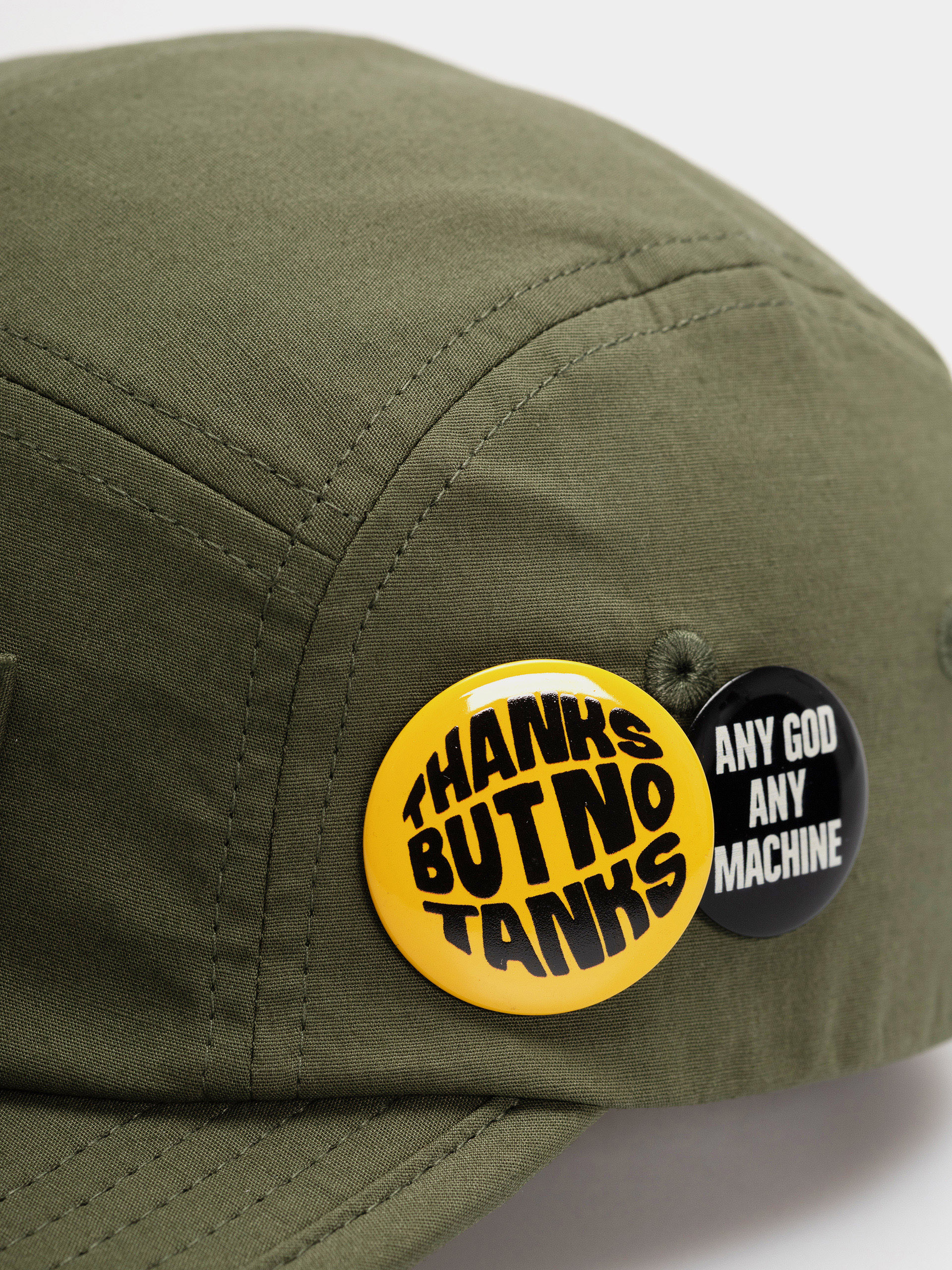 Czapka z daszkiem Deus Ex Machina Power 5 Panel (pine green)