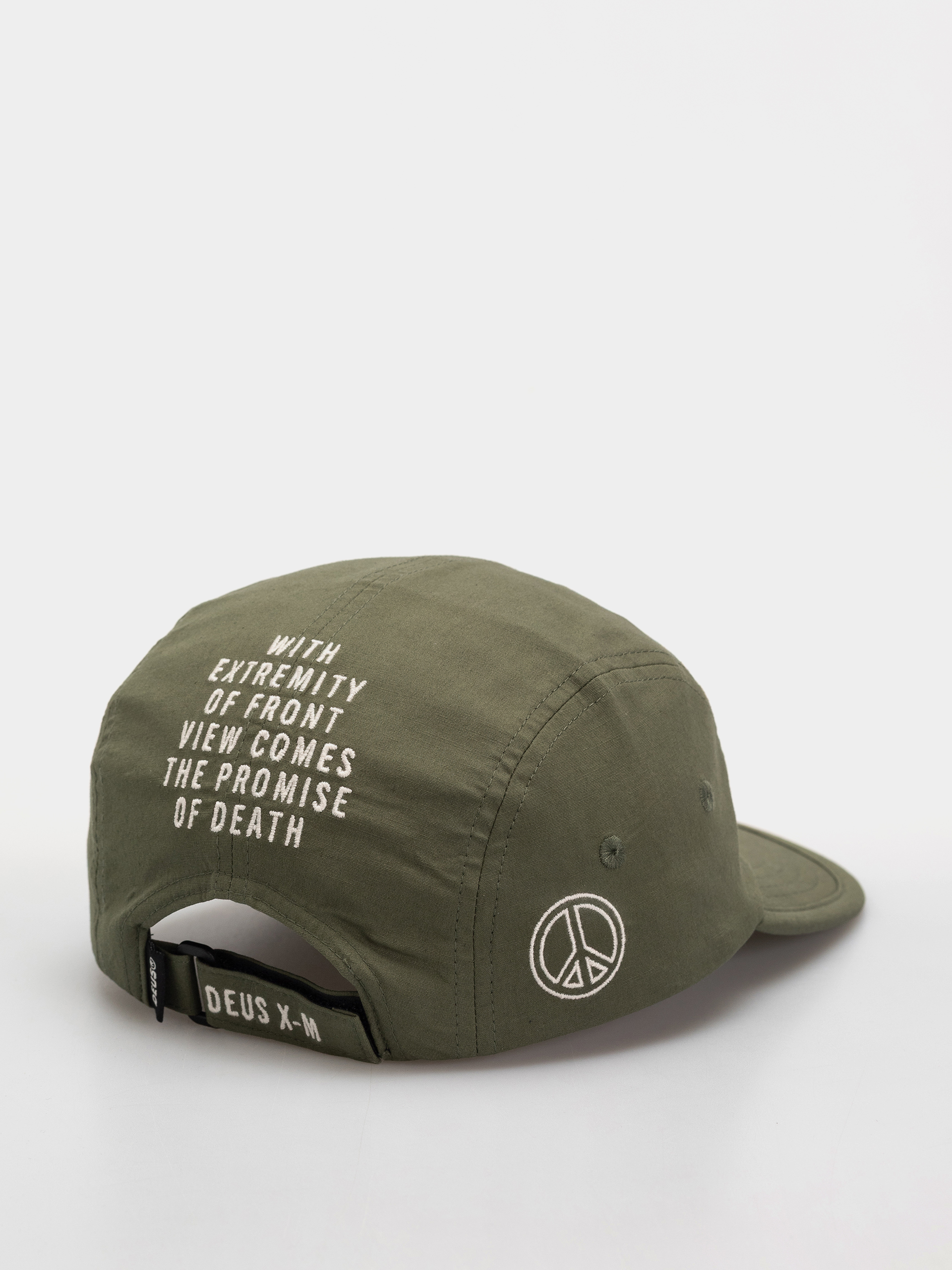 Czapka z daszkiem Deus Ex Machina Power 5 Panel (pine green)