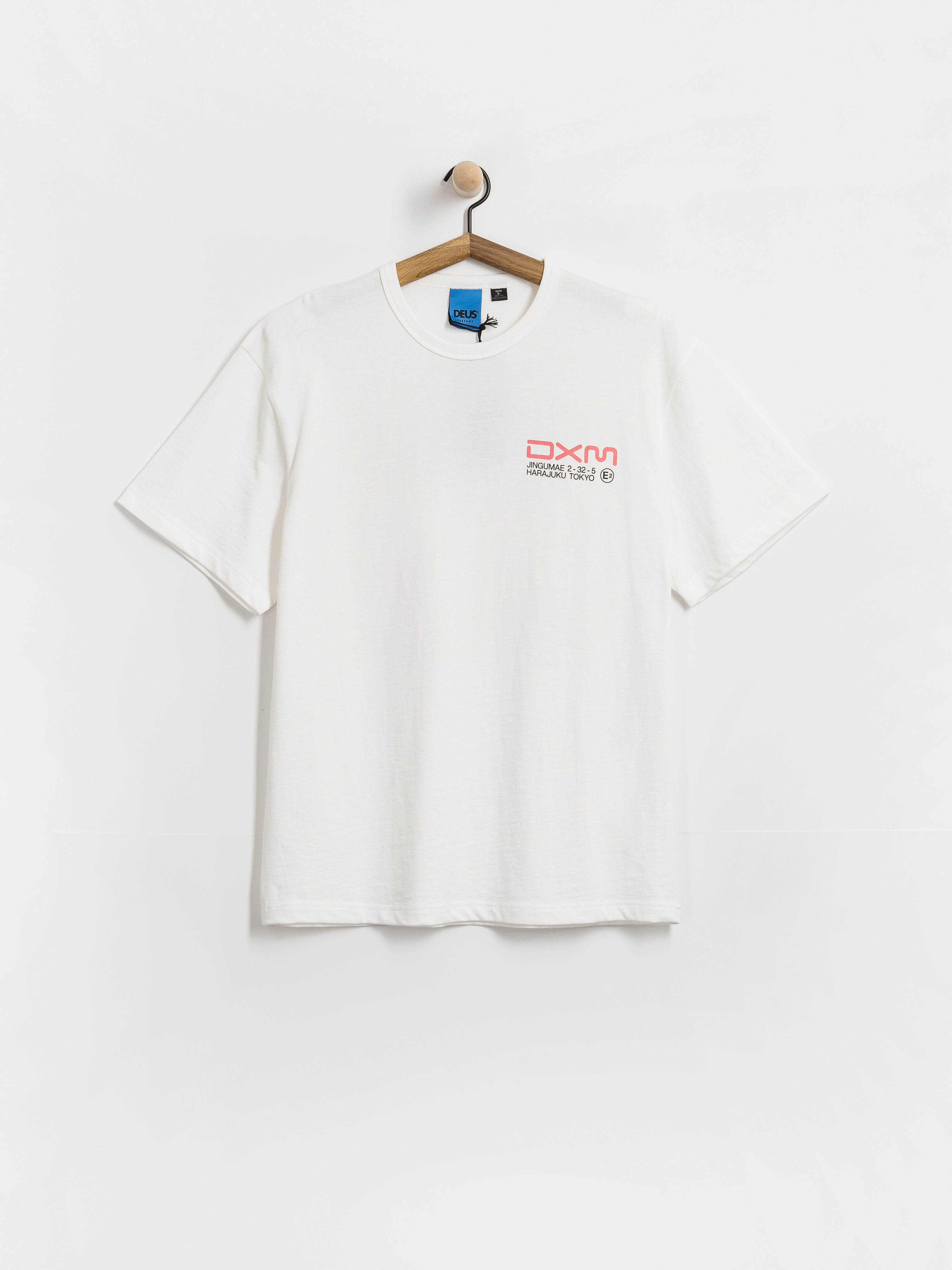T-shirt Deus Ex Machina Departed (vintage white)