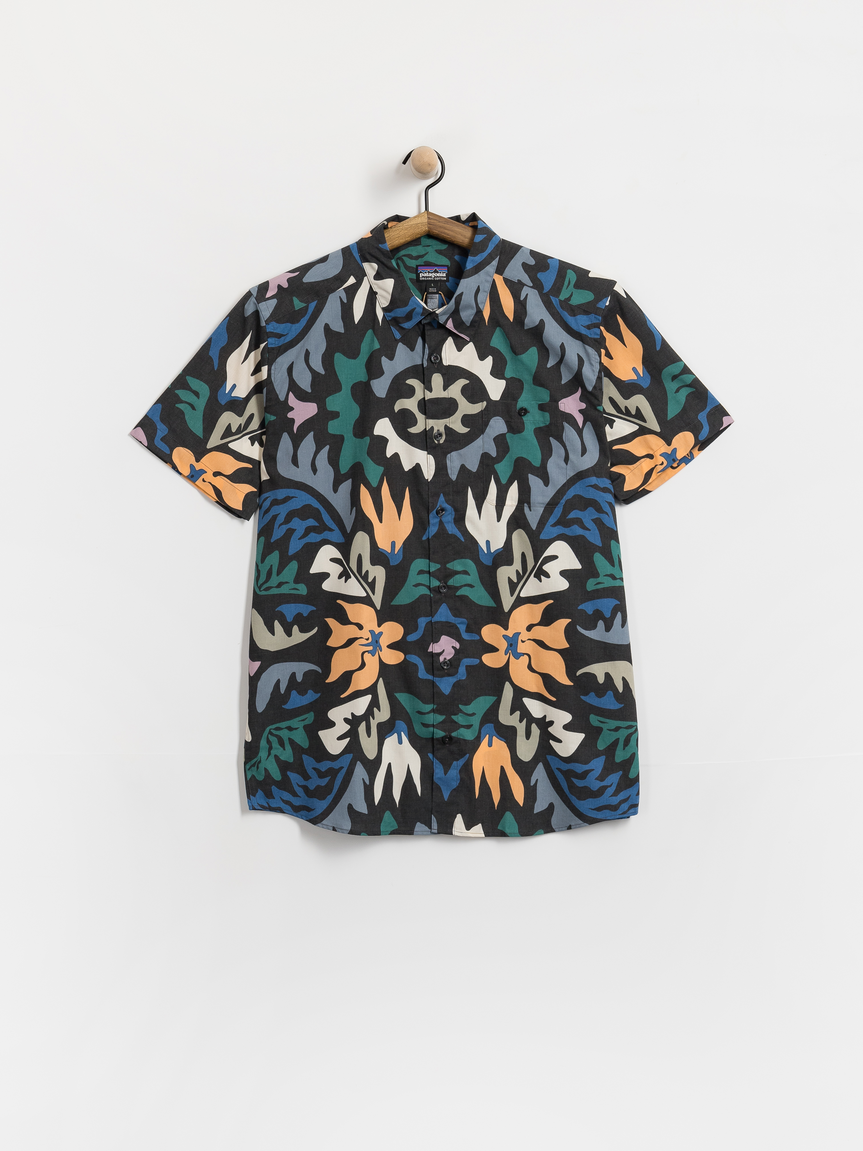 Koszula Patagonia Go To (kaleido/black)