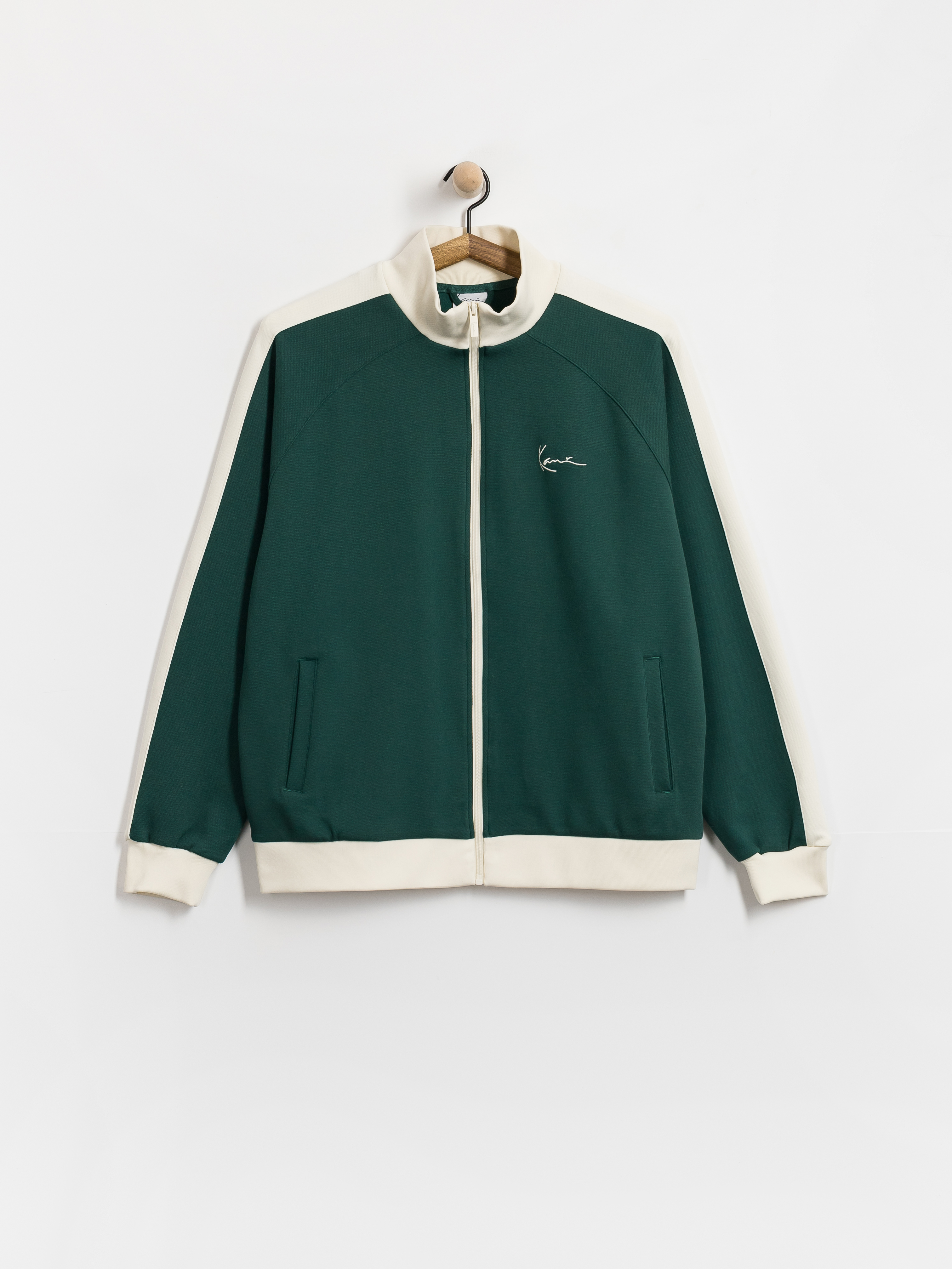Bluza Karl Kani Signature Sidestripe Pique (green)