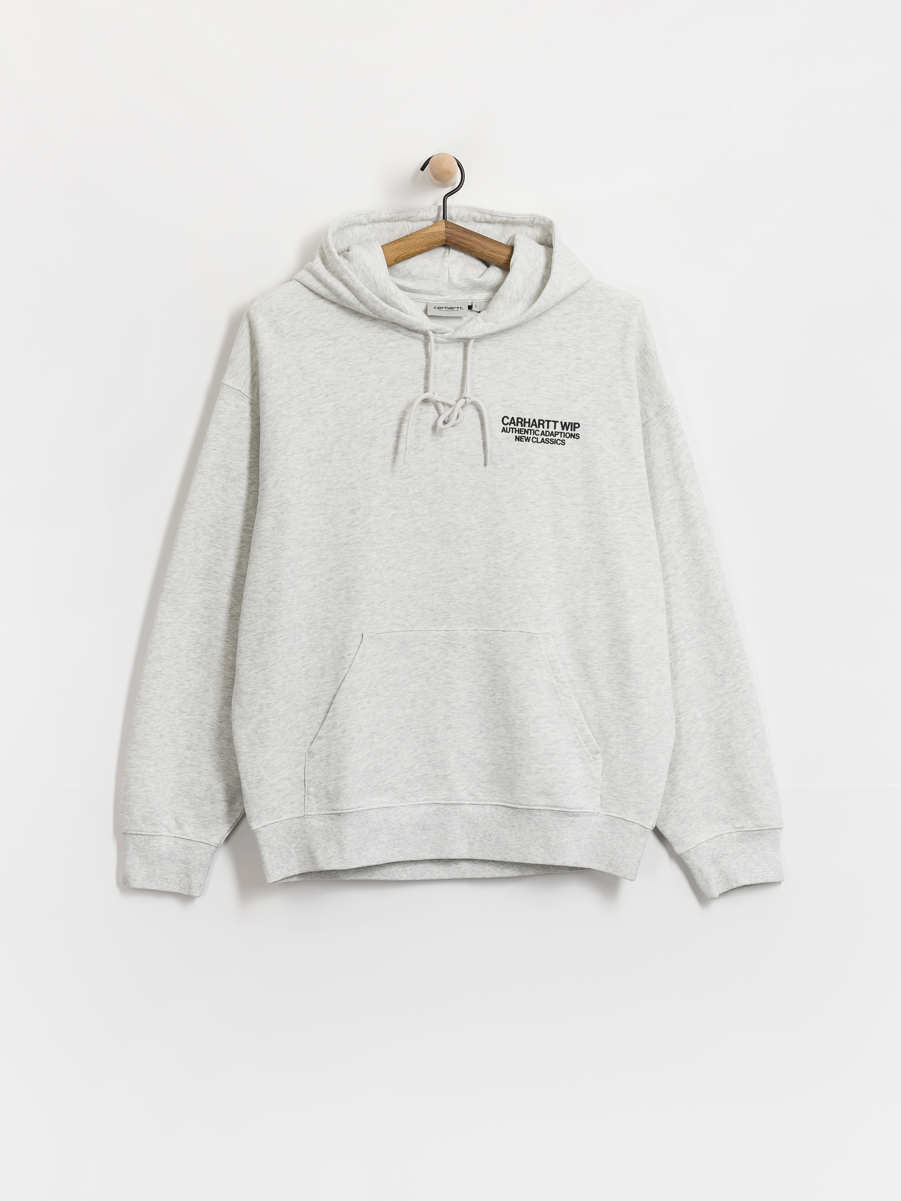 Bluza z kapturem Carhartt WIP Sean Hamilton HD (ash heather)