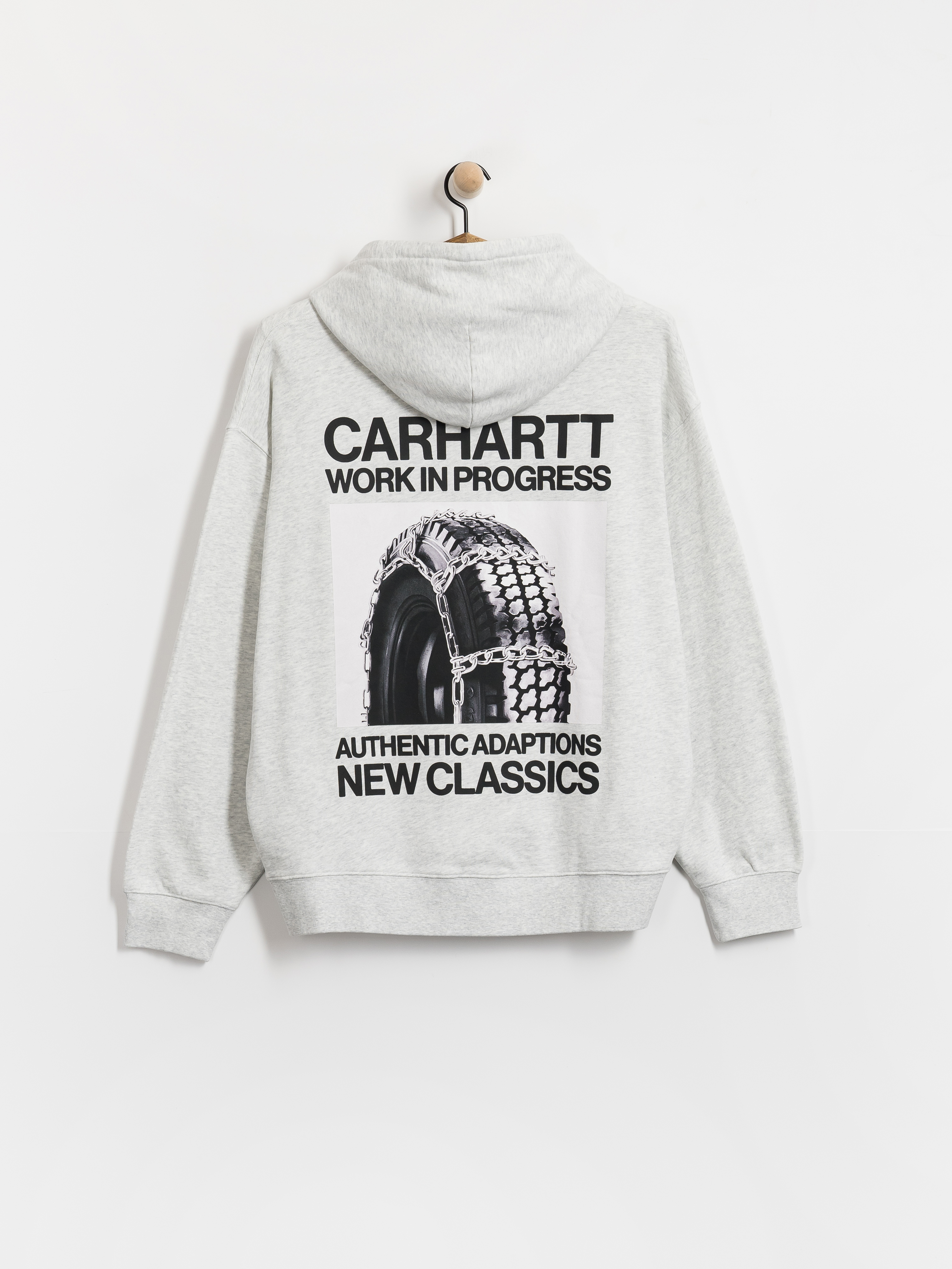 Bluza z kapturem Carhartt WIP Sean Hamilton HD (ash heather)